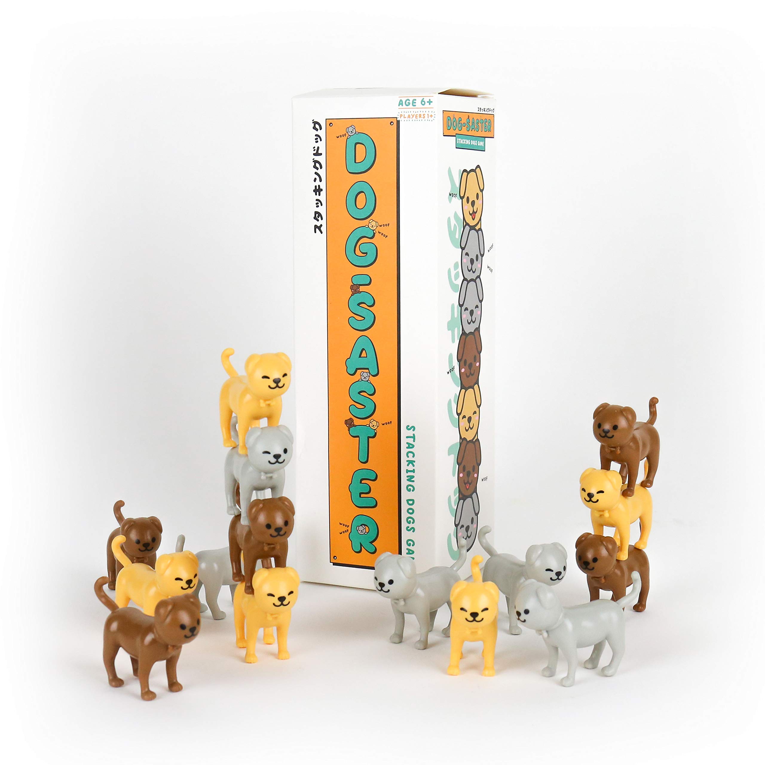 Gift Republic GR670020 Dogsaster Dog Stacking Game Gift Republic