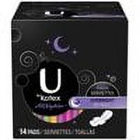 Kimberly Clark Gobal U By Kotex Ultra Thin Overnite Pads14ct Kotex