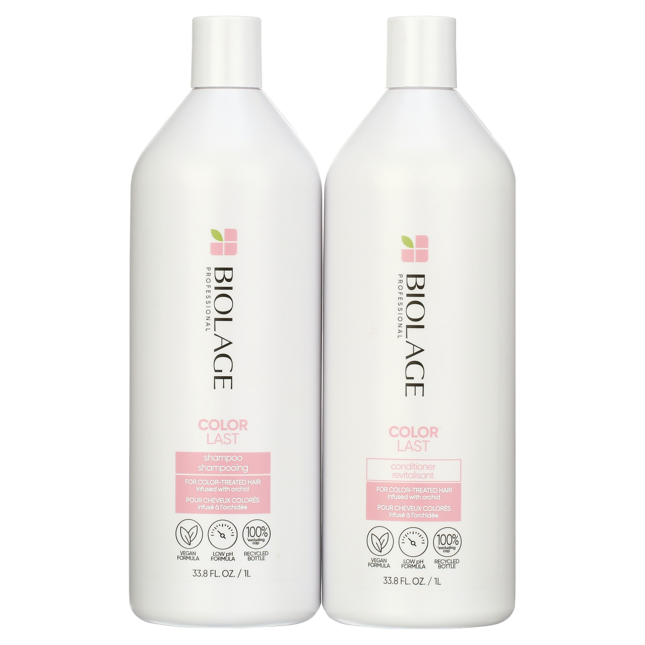 ($64 Value) Matrix Biolage ColorLast Shampoo and Conditioner Combo Pack, 33.8 oz Matrix