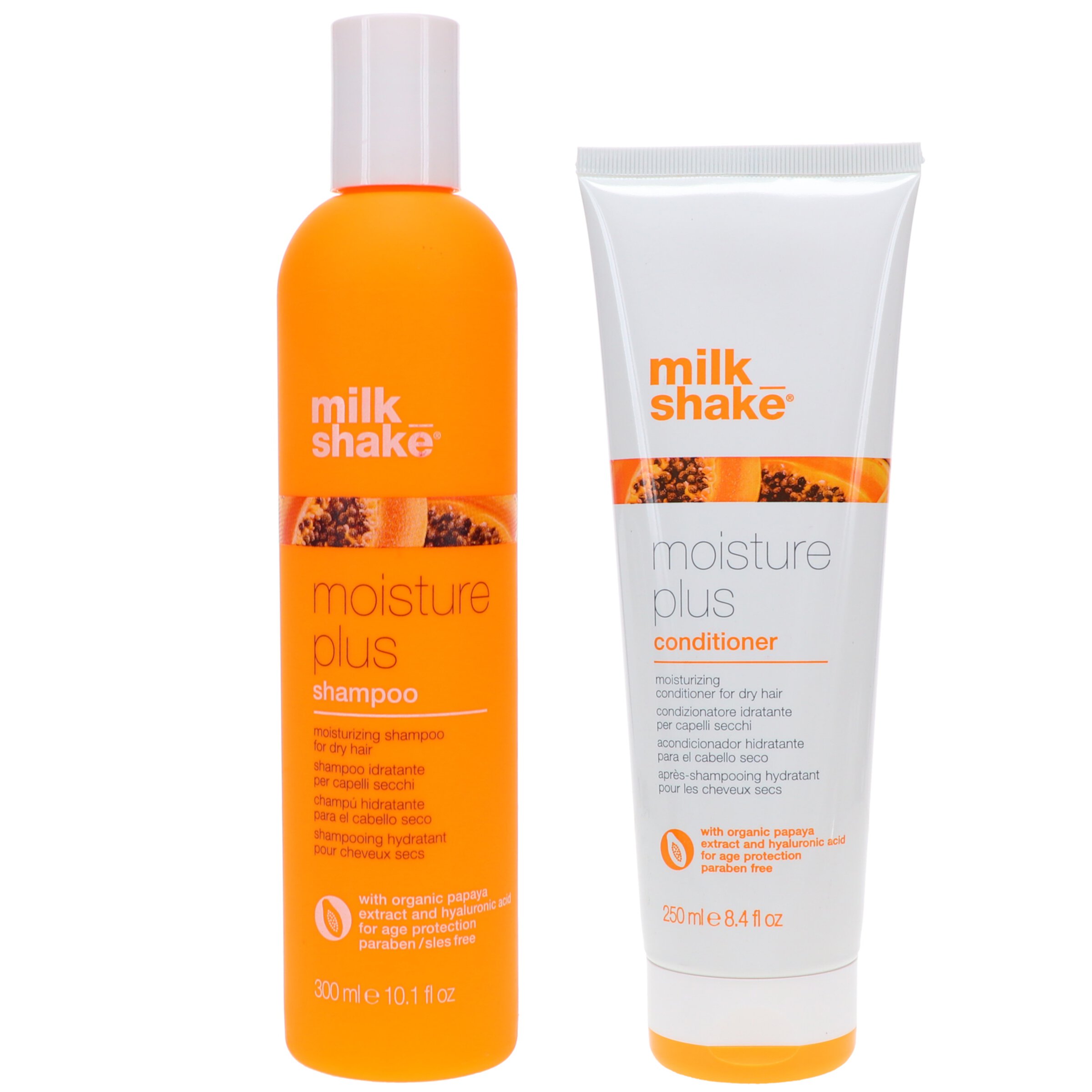 milk_shake Moisture Plus Shampoo 10.1 oz & Moisture Plus Conditioner 8.4 oz Combo Pack Milk_shake