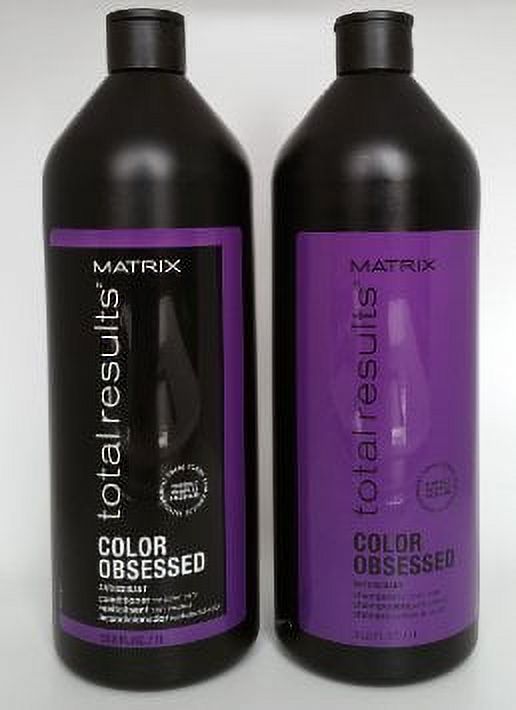 Matrix Total Results Color Obsessed Antioxidant Shampoo & Conditioner liters Matrix