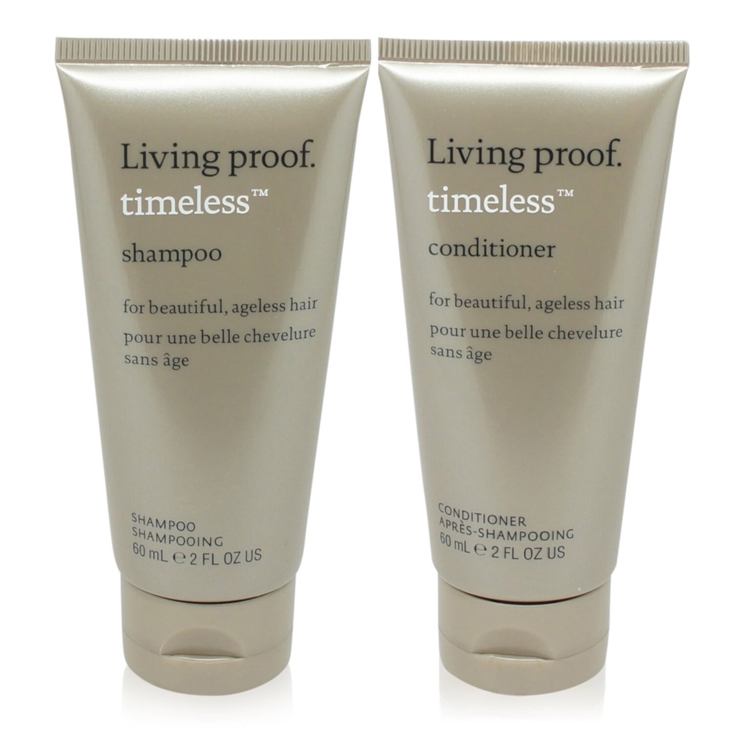 Living Proof Timeless Shampoo and Conditioner Travel Size Combo Pack LIVING PROOF