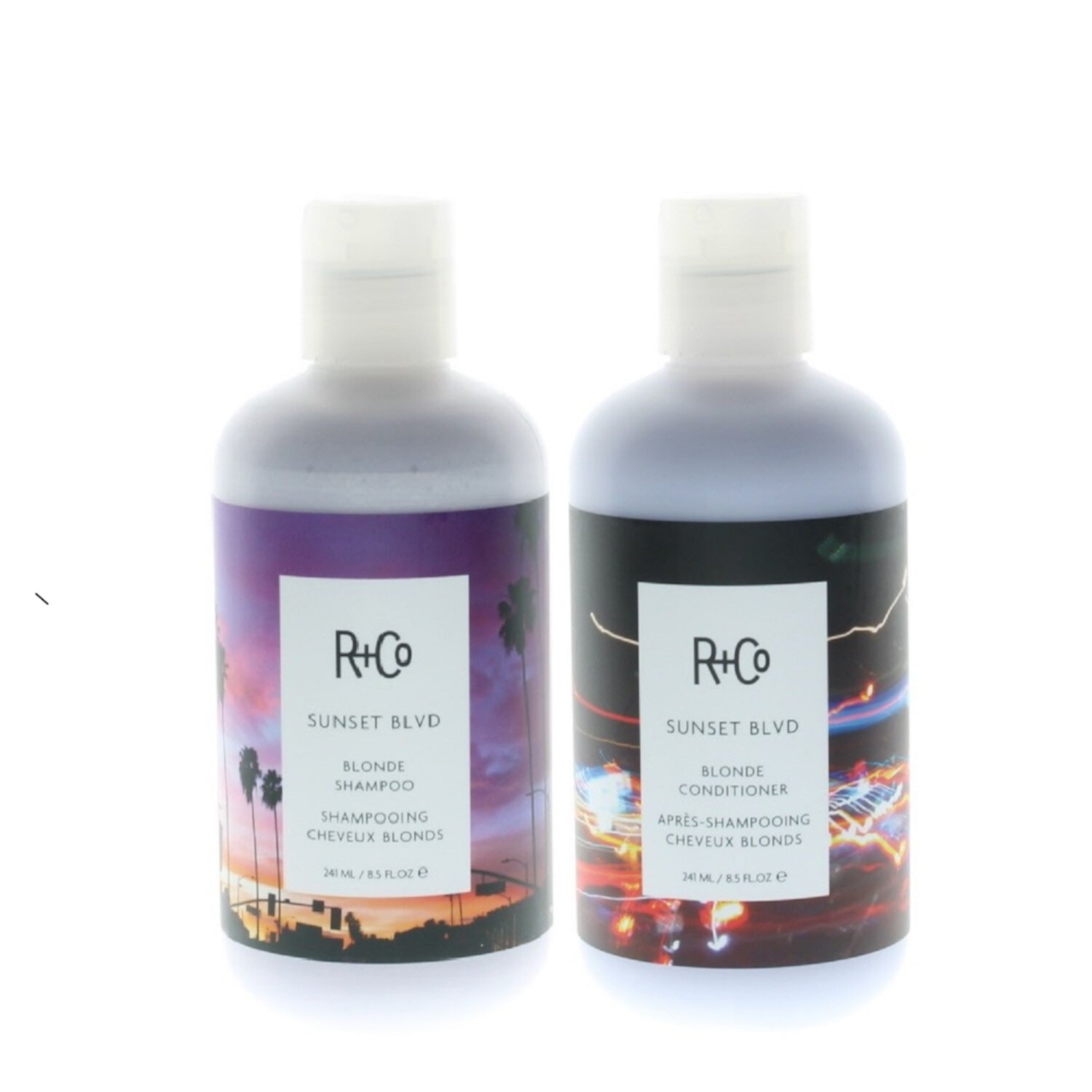 R+Co Sunset Blvd Daily Blonde Shampoo and Conditioner 8.5oz/241ml COMBO R+Co