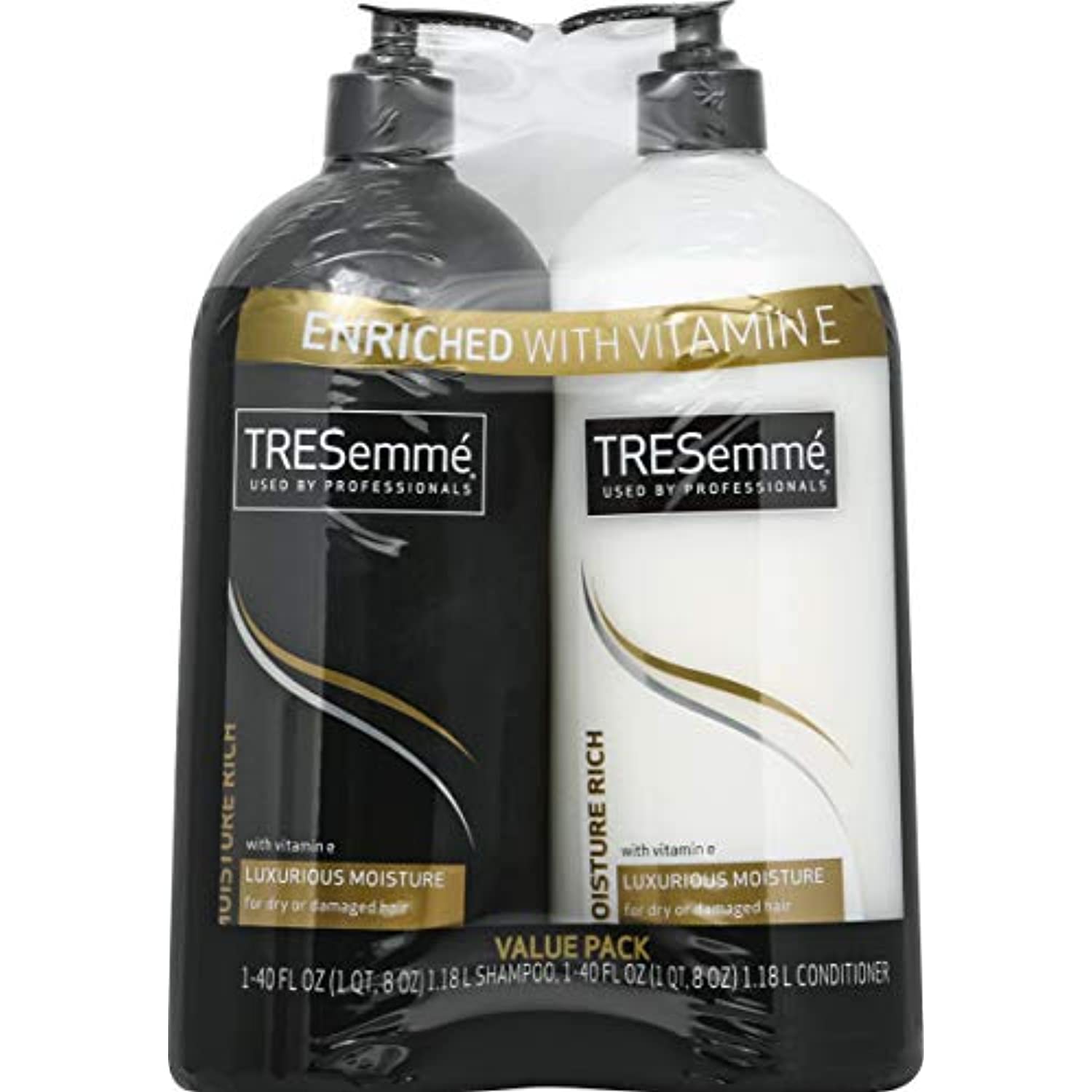 Tresemme Moisture Rich Luxurious Shampoo & Conditioner Value Pack 2/40 Oz Tresemme