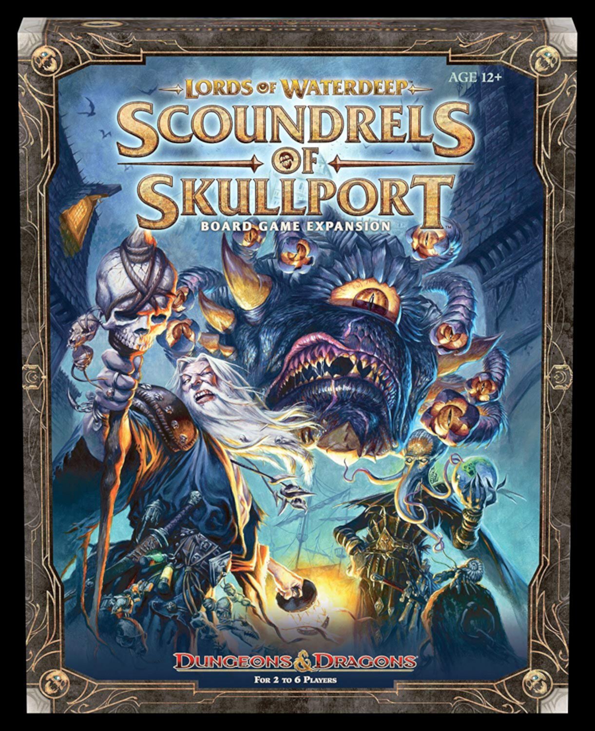 Dungeons & Dragons Lords of Waterdeep: Scoundrels of Skullport Expansion Board Game Dungeons & Dragons