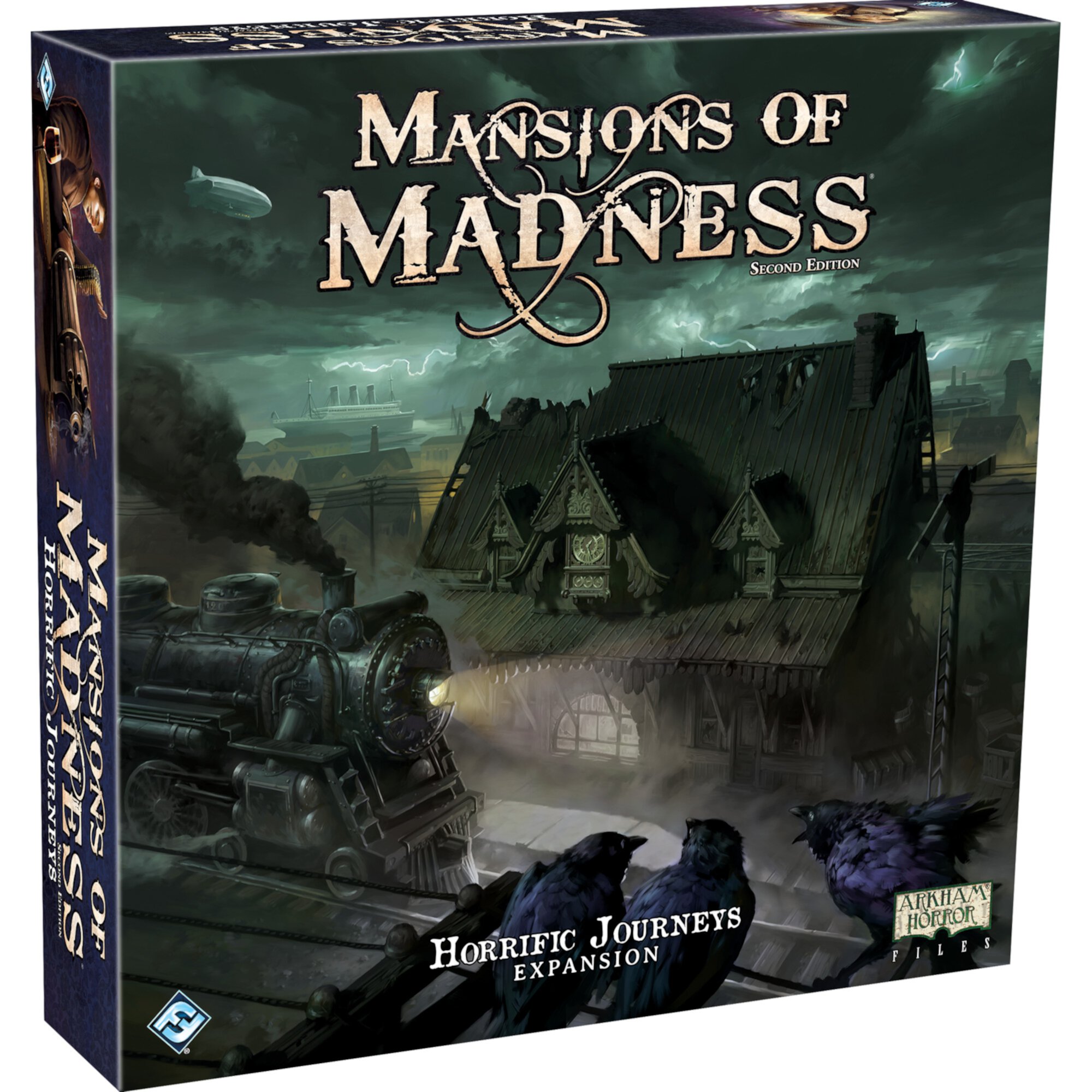 Mansions of Madness - Horrific Journeys Strategy Board Game  Expansion for Ages 14 and up, from Asmodee Asmodee