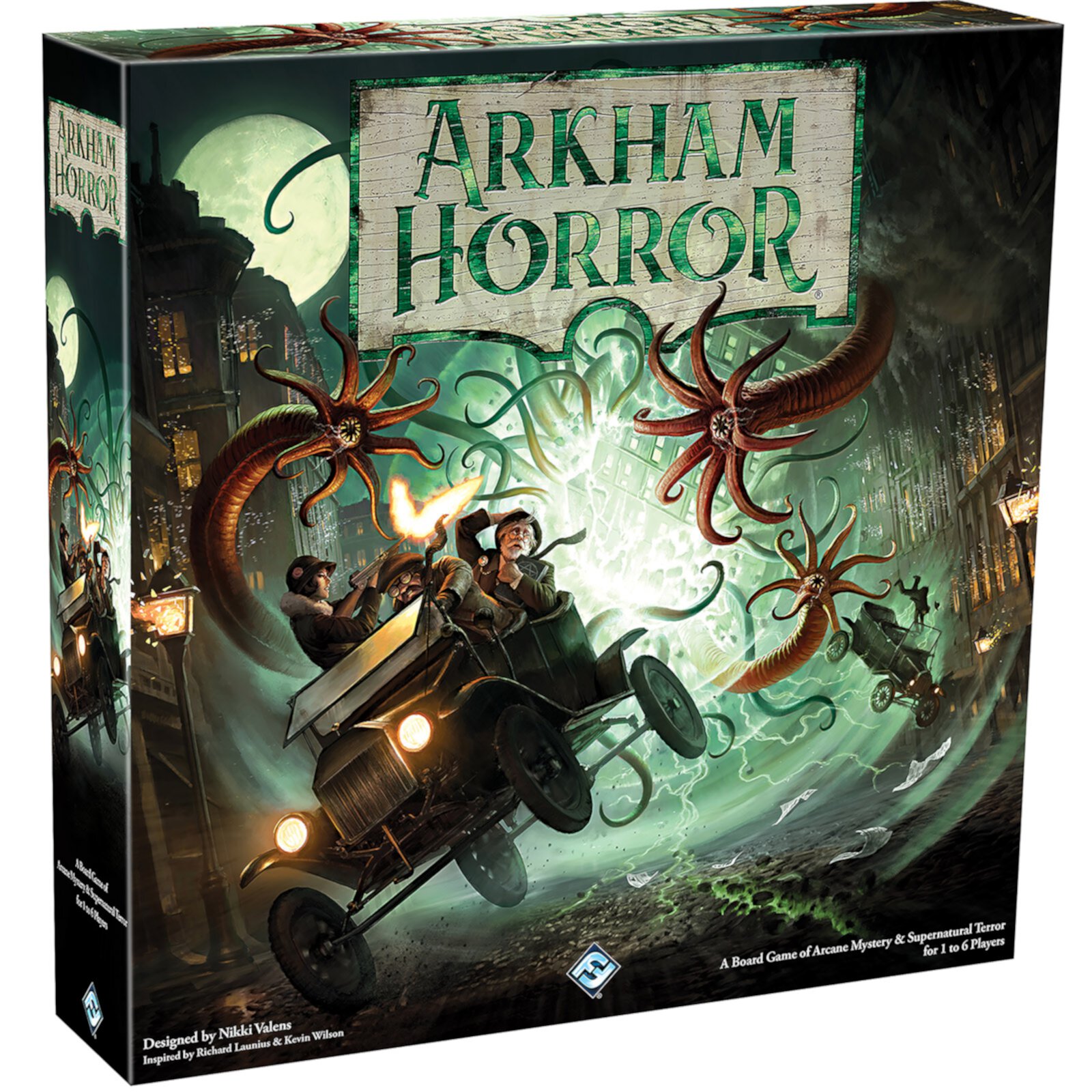 Arkham Horror Third Edition Strategy Board Game for Ages 14 and up, from Asmodee Asmodee