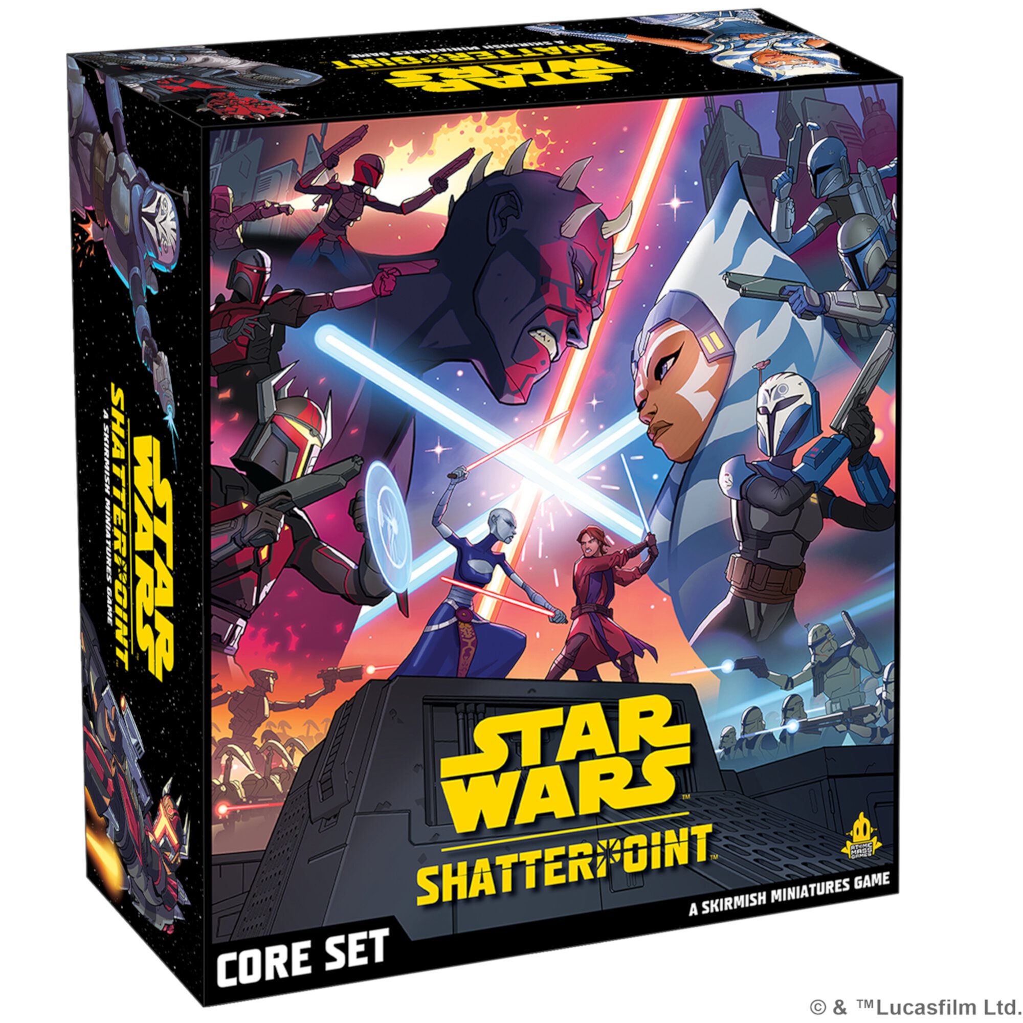 Star Wars: Shatterpoint Core Set Miniatures Game for Ages 14 and up, from Asmodee Asmodee