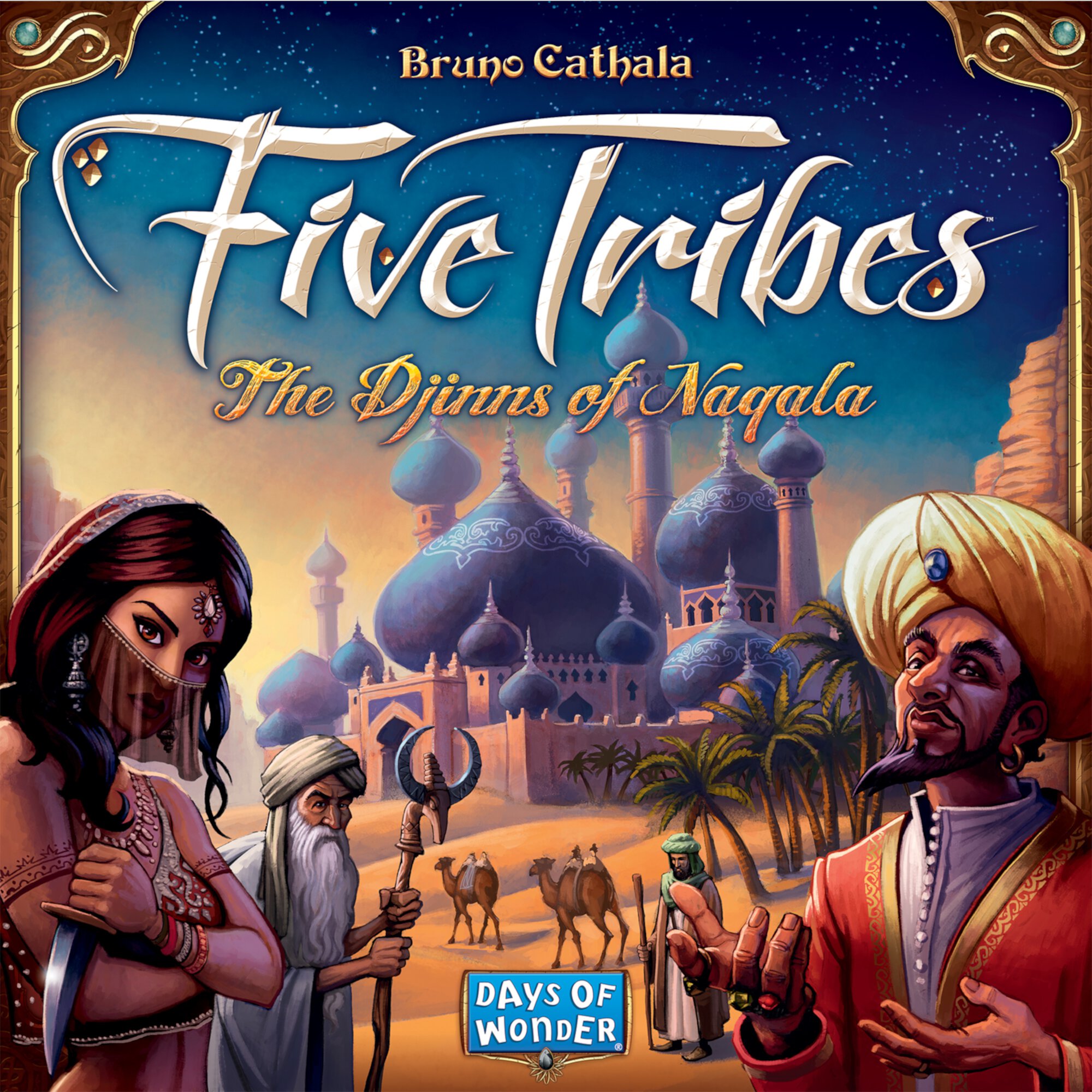 Five Tribes Strategy Board Game for ages 13 and up, from Asmodee Asmodee