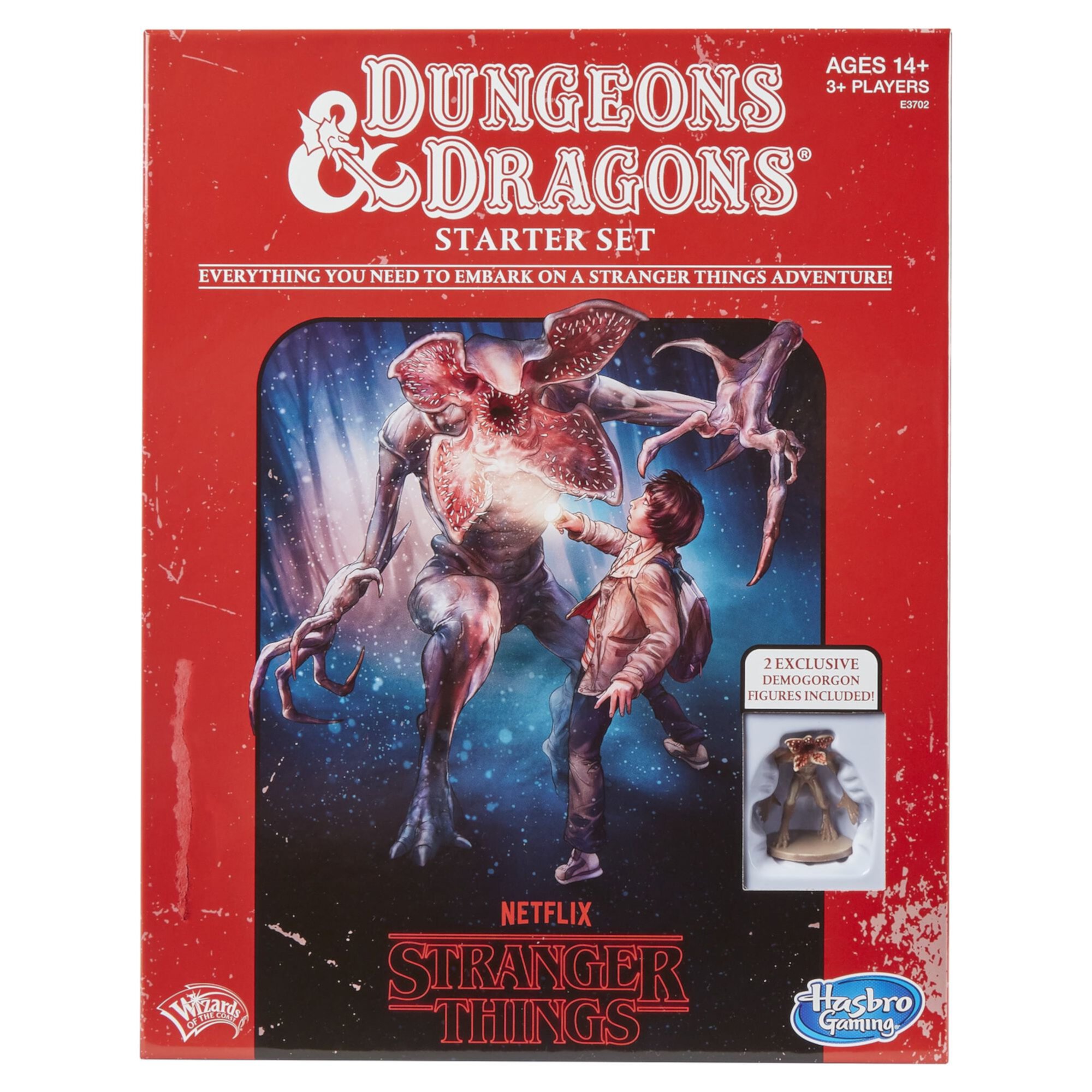 Стартовый набор для настольной ролевой игры Stranger Things Dungeons & Dragons, 6 кубиков, 5 персонажей Hasbro