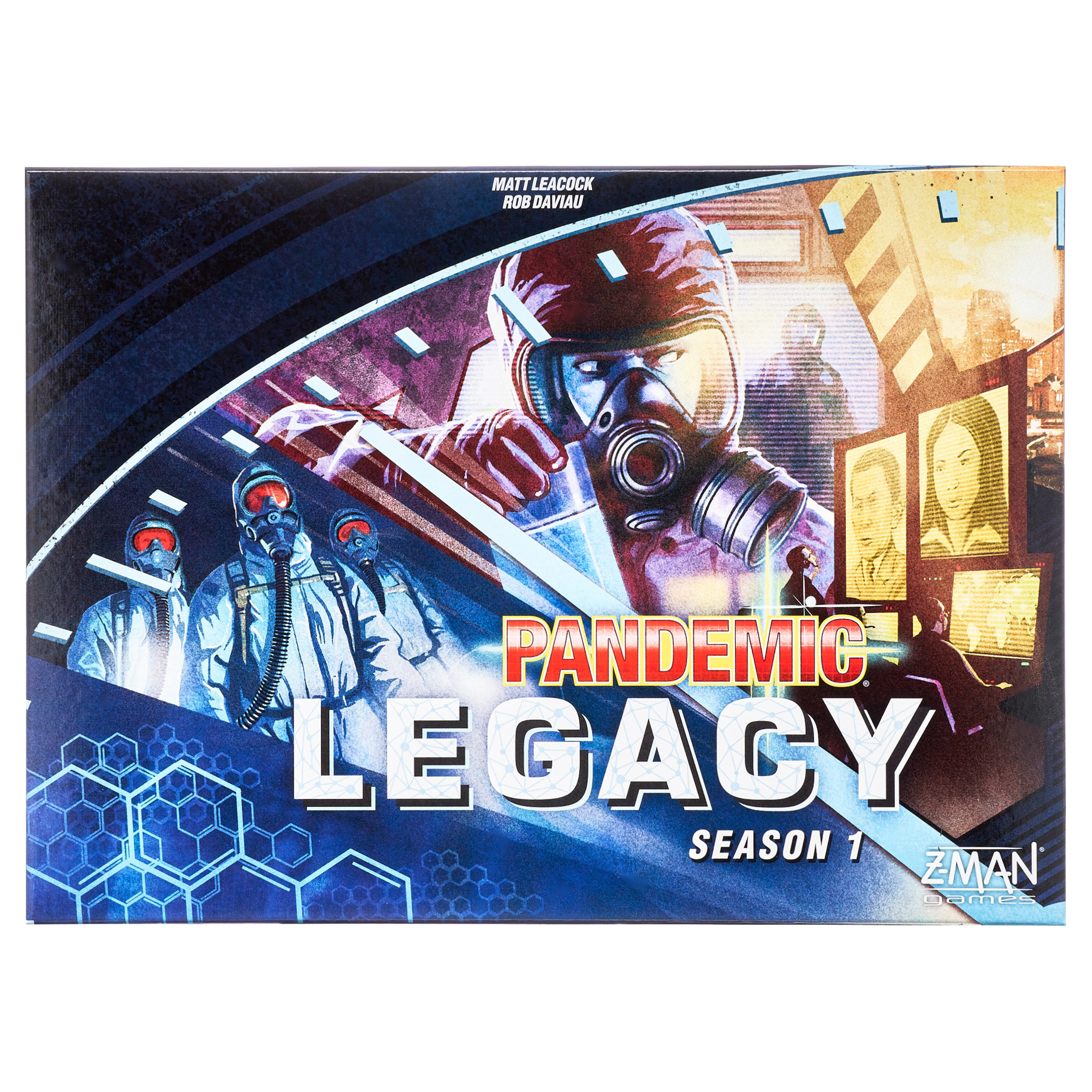 Pandemic Legacy Strategy Board Game Season 1 (Blue) for Ages 13 and up, from Asmodee Asmodee