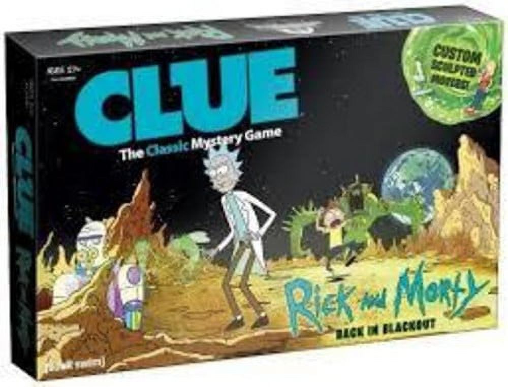 Clue: Rick and Morty Back in Blackout (Other) USAopoly