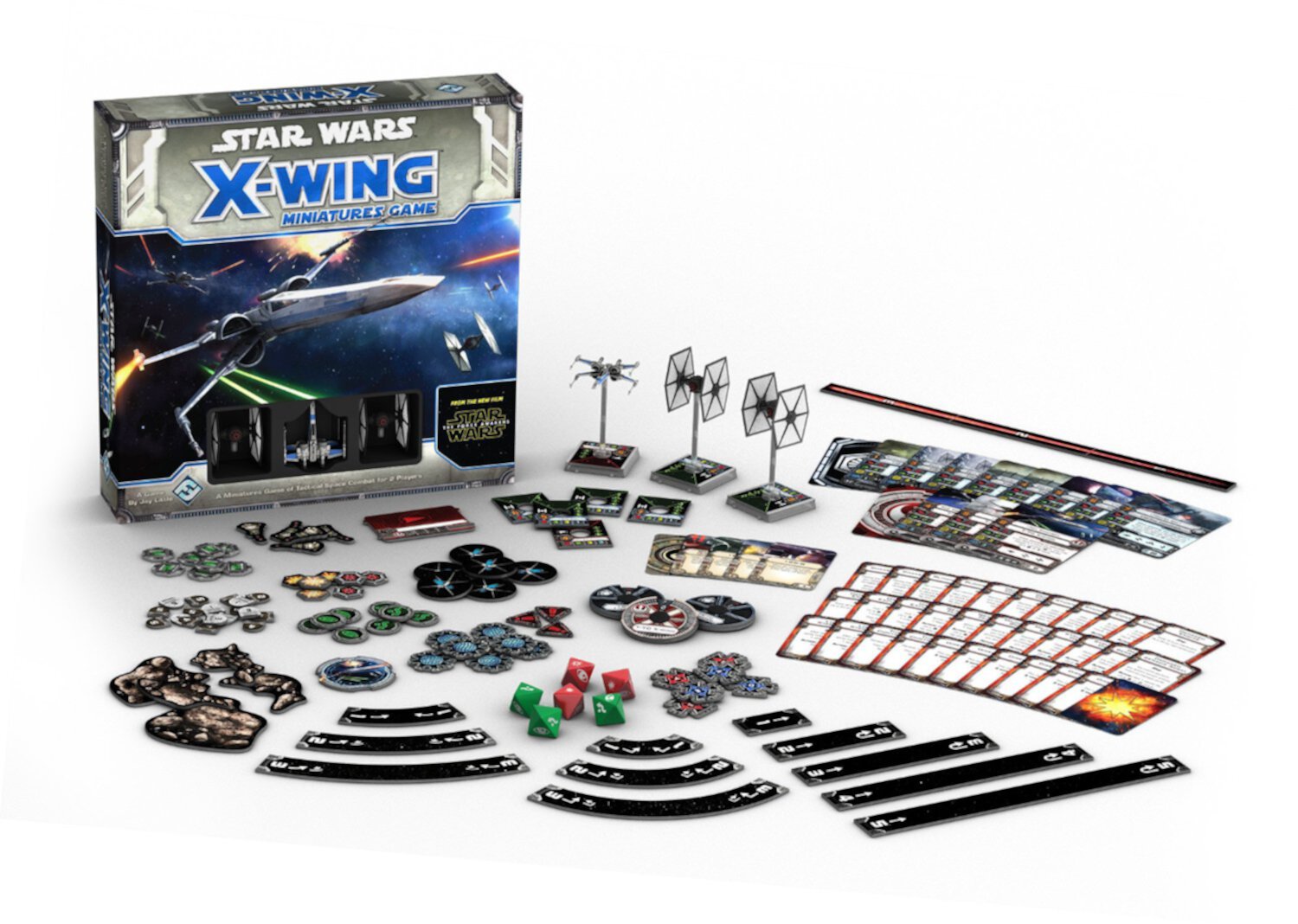 STAR WARS XWING THE FORCE AWAKENS CORE SET Strategy Board Game Fantasy Flight Games