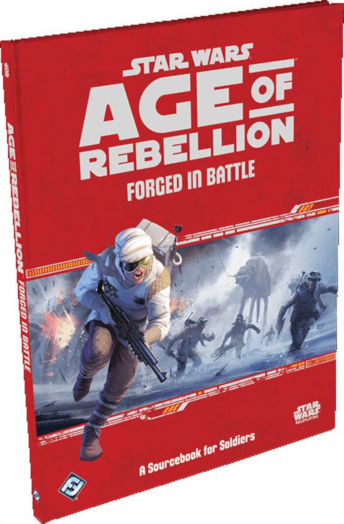 Star Wars: Age of Rebellion - Forged in Battle Strategy Game Book Fantasy Flight Games