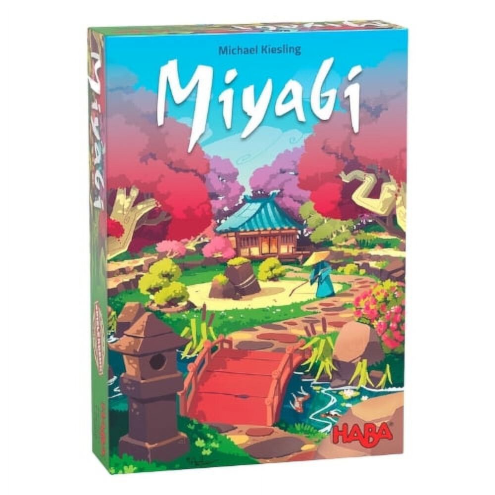 HABA Miyabi - A Multi-Layered Tile Placement Japanese Garden Growing Game for 2 - 4 Players Ages 8 and Up Haba