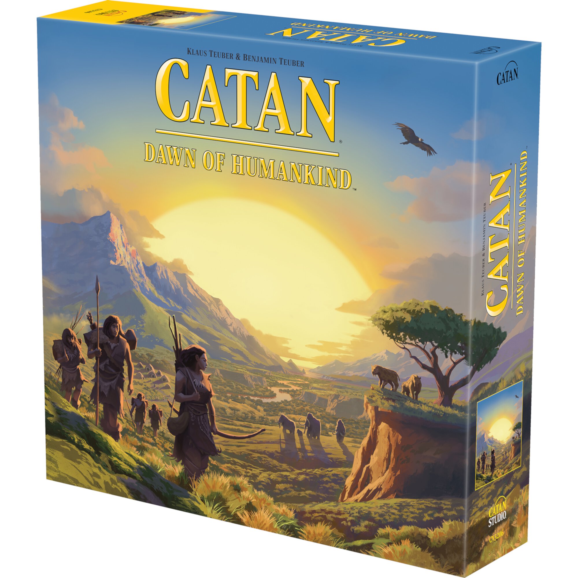 Settlers of Catan: Dawn of Humankind Strategy Board Game for Ages 12 and up, from Asmodee Asmodee