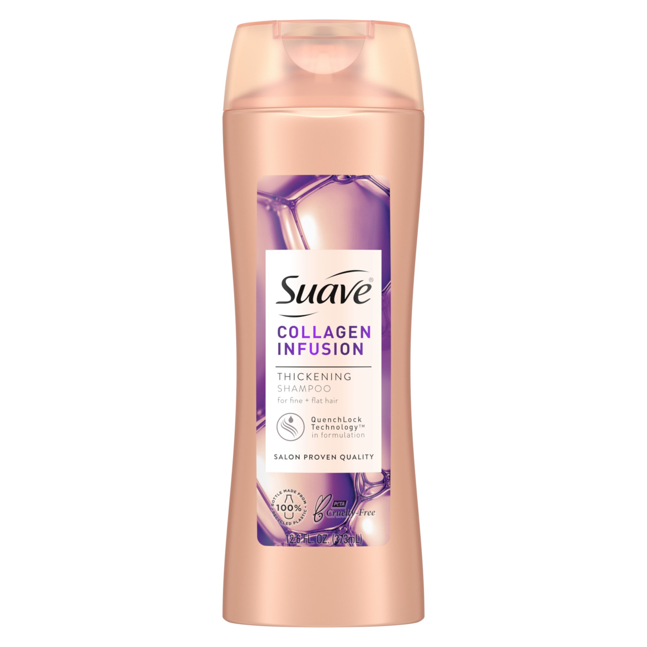 Suave Professionals Thickening Shampoo, Collagen Infusion, All Hair Types 12.6 oz Suave