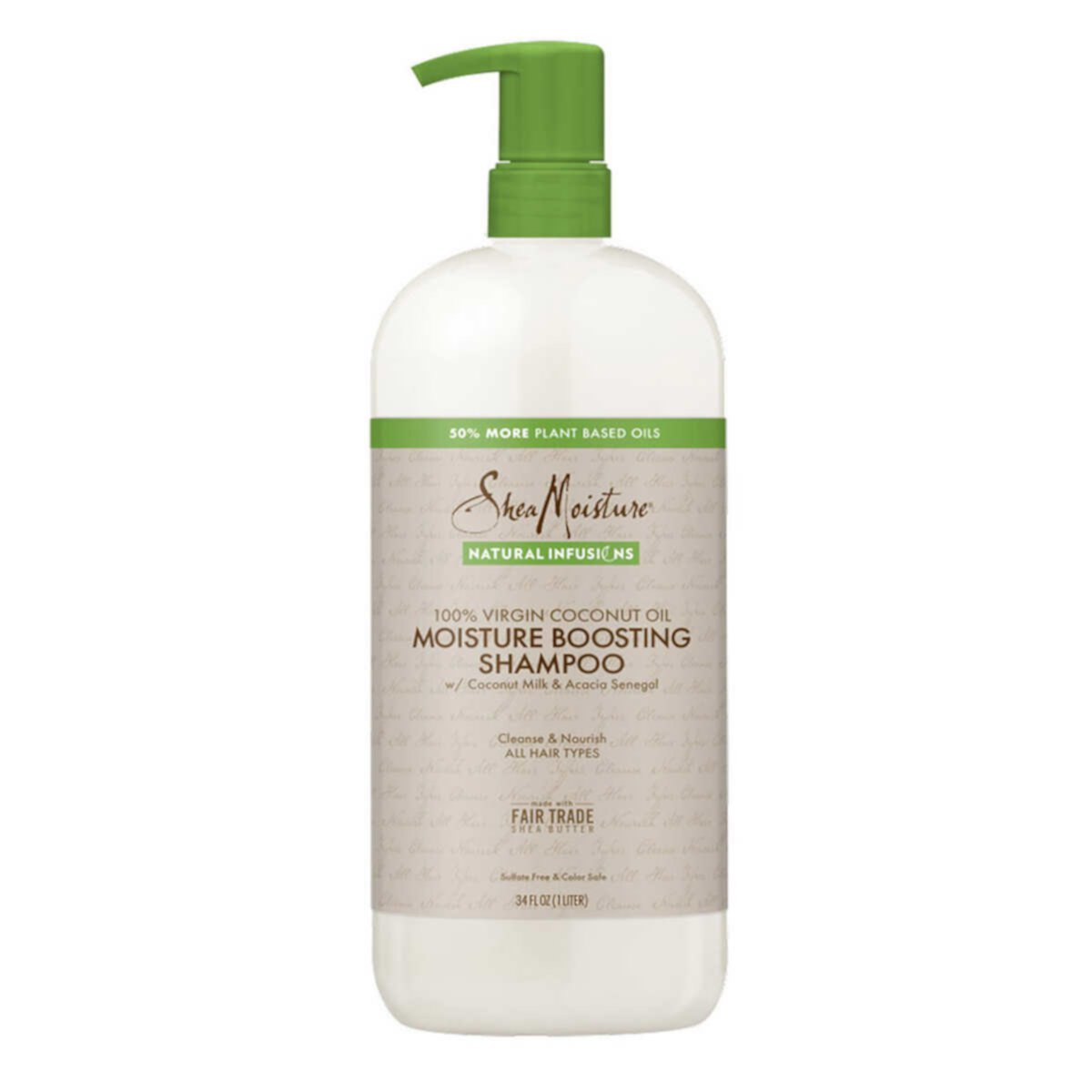 Shea Moisture Boosting Shampoo Natural Infusion 34 Fluid Ounce SheaMoisture