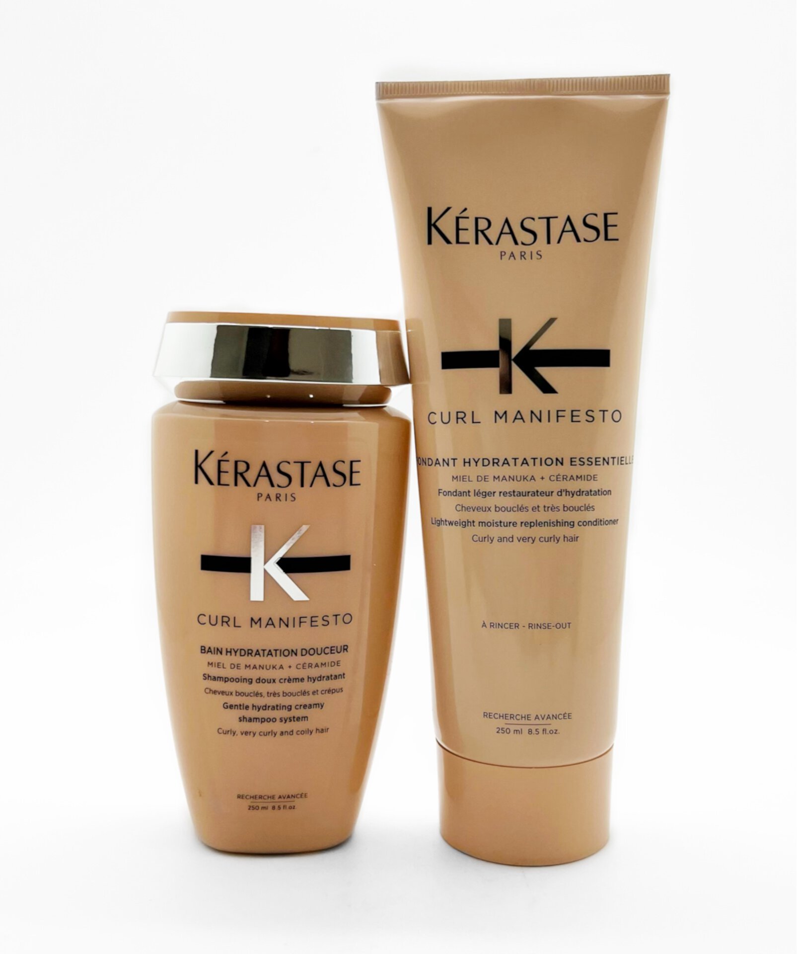 Kerastase Curl Manifesto Shampoo & Conditioner Duo for Curly Hair 8.5 oz  NEW! KERASTASE