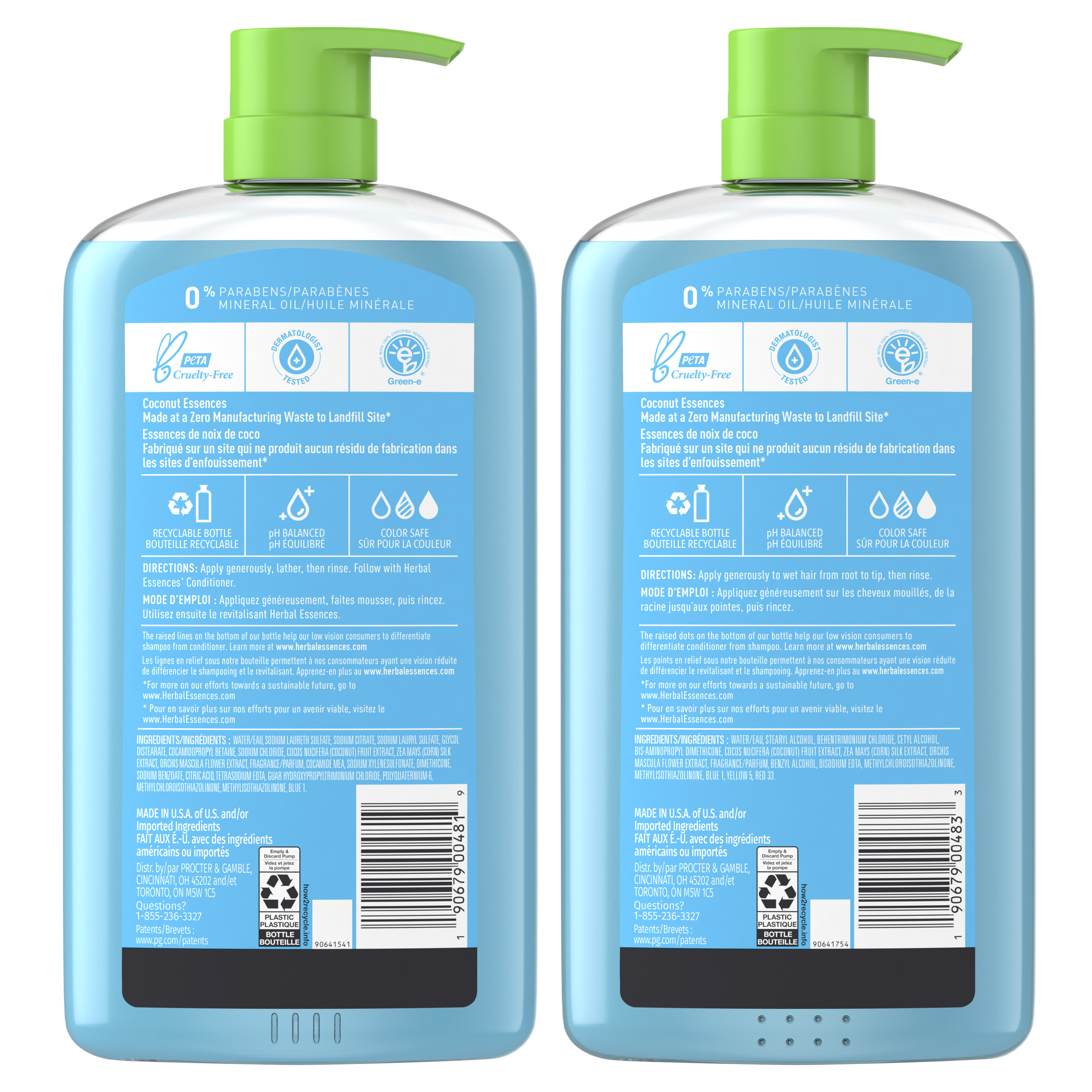 Herbal Essences Hello Hydration Shampoo and Conditioner Set, 29.2oz Herbal Essences