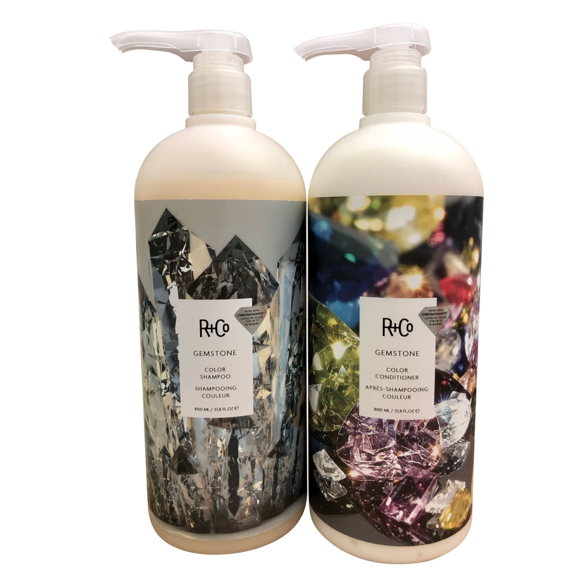 R+Co Gemstone Color Shampoo & Conditioner Set 33.8 oz Each R+Co