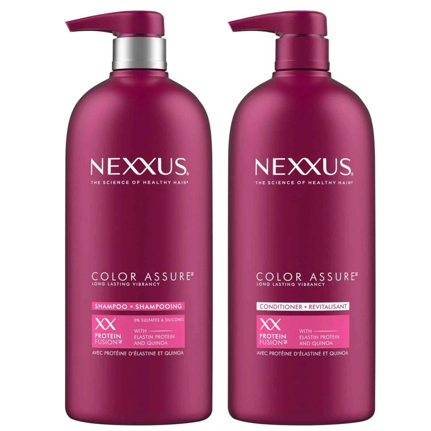 Nexxus Color Assure Shampoo and Conditioner, 32 Fluid Ounce (Pack of 2) Nexxus