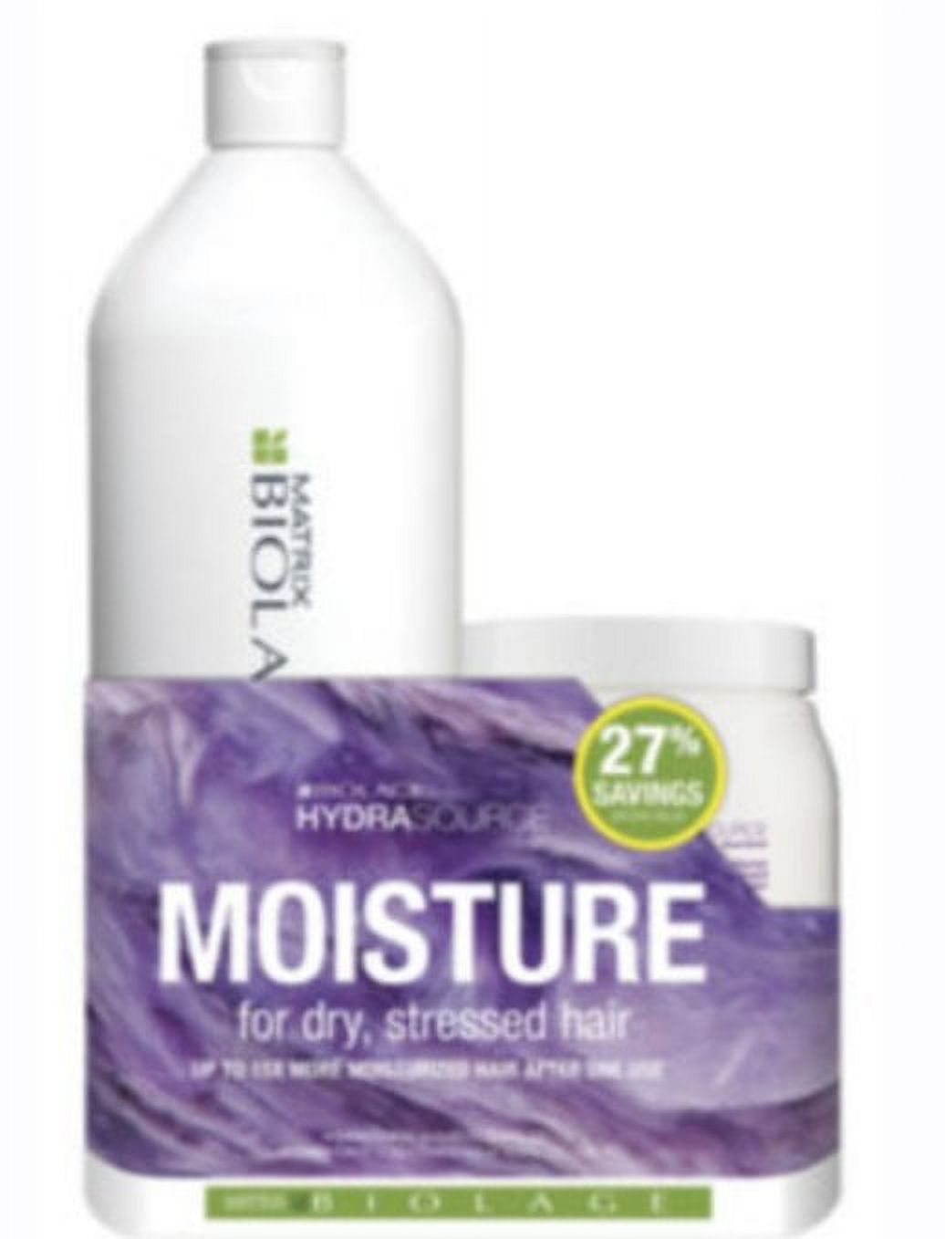 Matrix Biolage Hydra Source Shampoo 33.8 oz & Conditioner 16.9 oz Duo Matrix