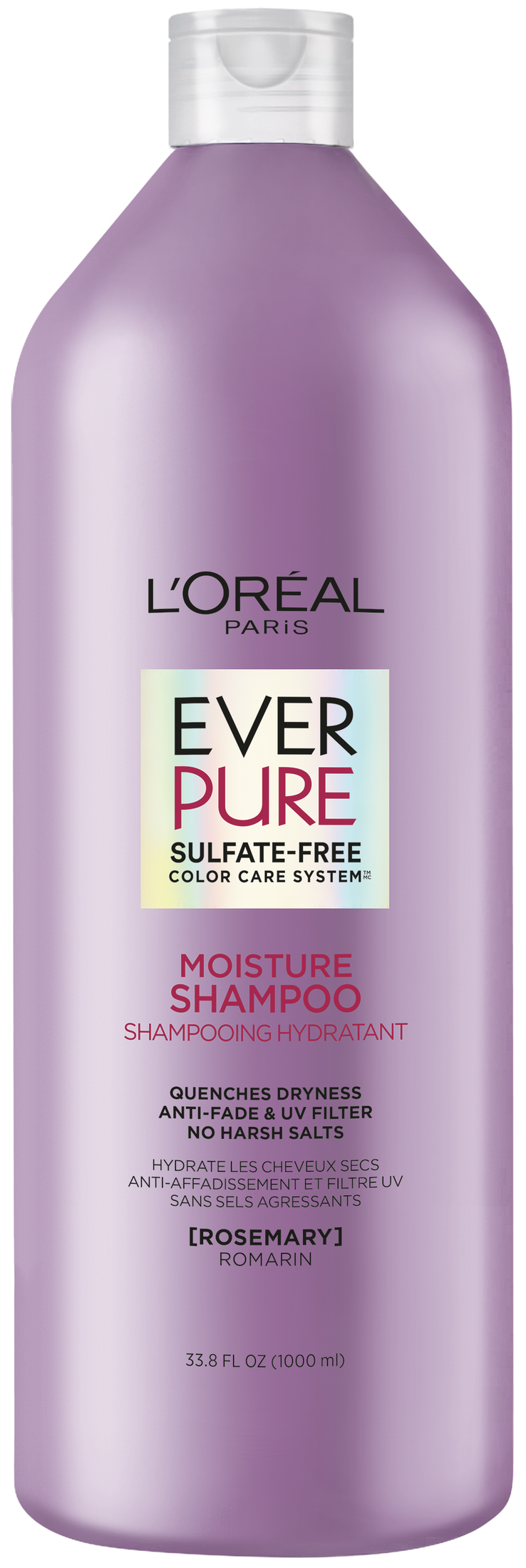 L'Oreal Paris EverPure Sulfate Free Color Care System Moisture Shampoo, 33.8 fl oz L'Oréal Paris