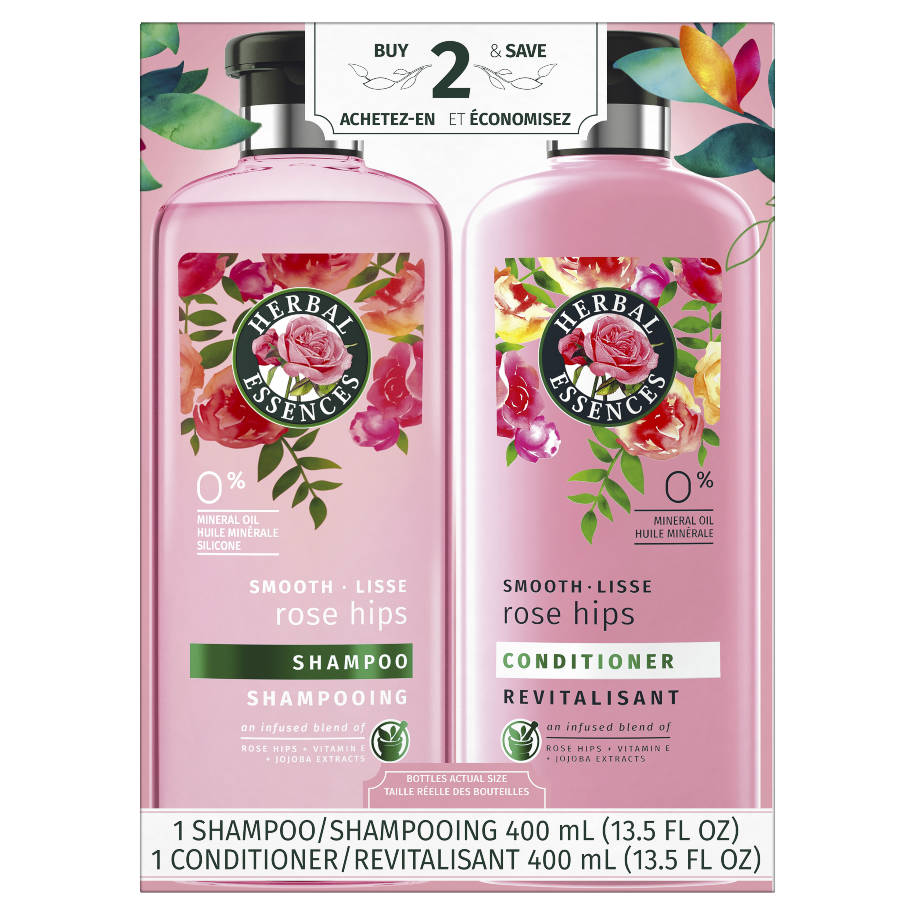 Herbal Essences Shampoo & Conditioner, Smooth Collection Bundle Pk Herbal Essences