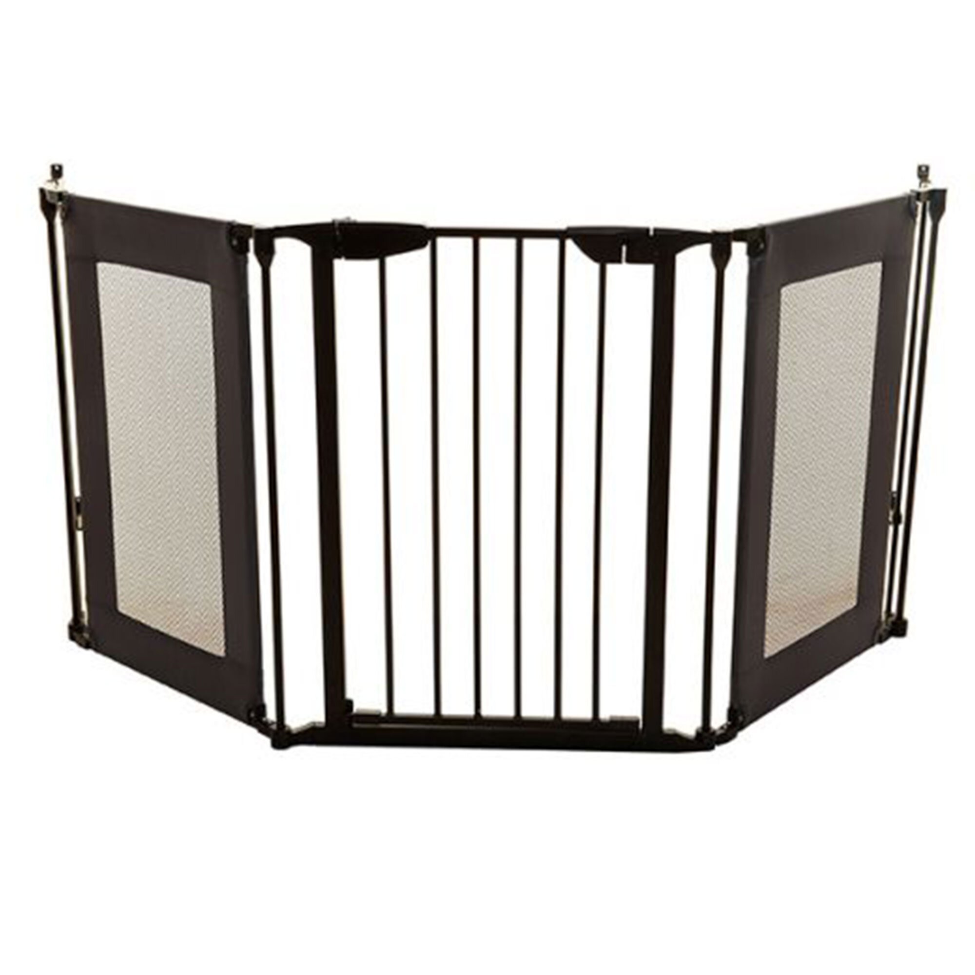 Dreambaby L2060BB Denver Adapta Baby Safety Gate Mesh Barrier, Black Dreambaby