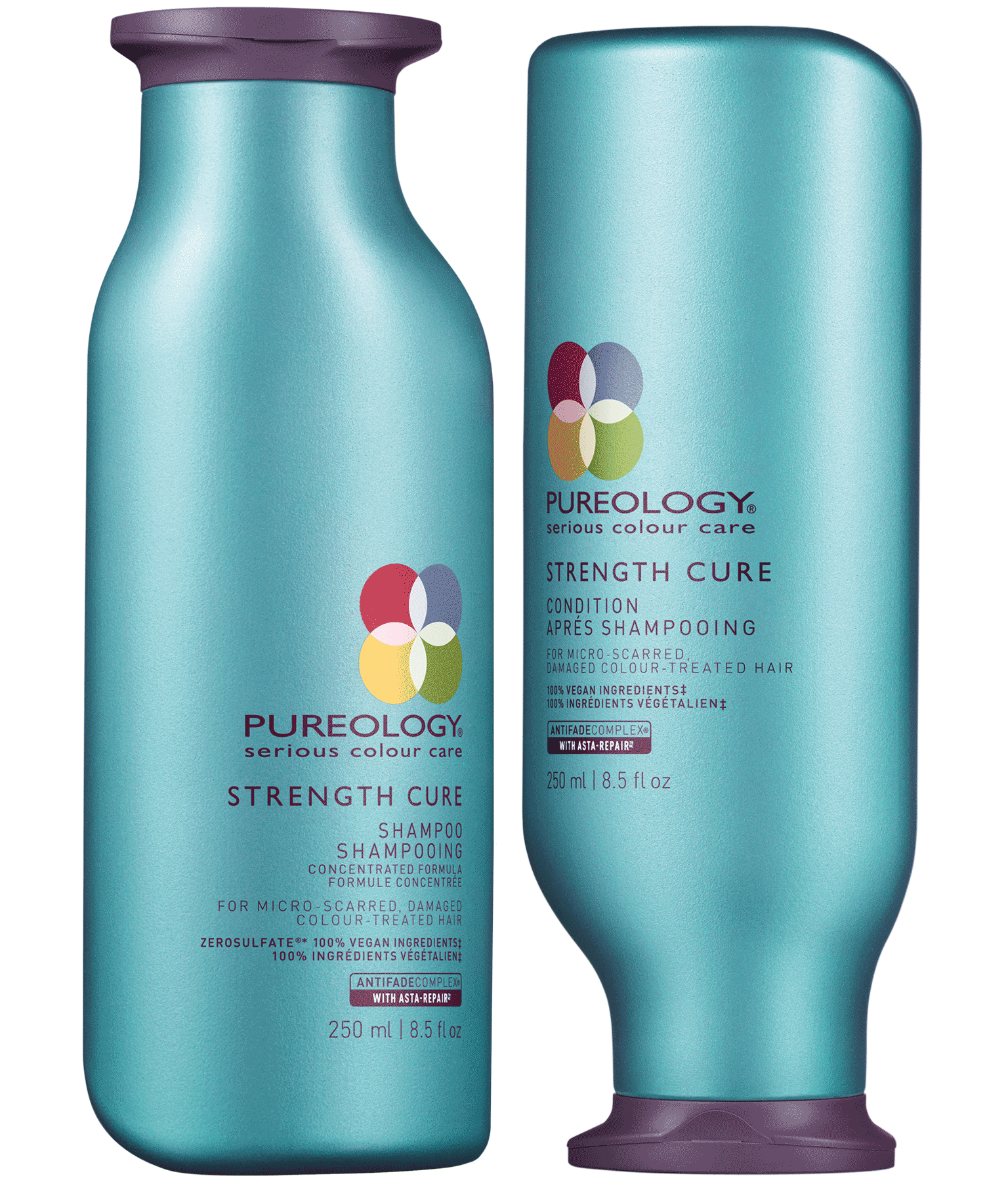 Pureology Strength Cure Shampoo And Conditioner 8.5 oz Duo Pureology