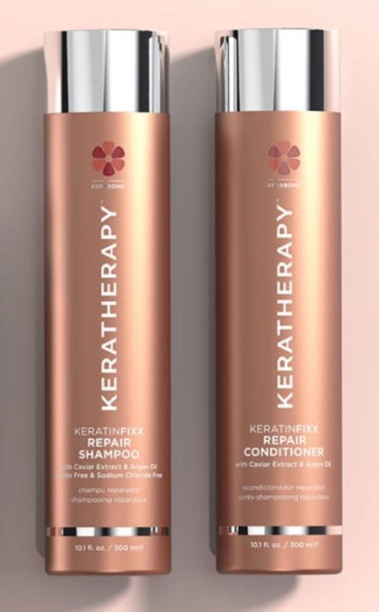 Keratherapy Fixx Duo KeratinFixx Repair Shampoo and KeratinFixx Repair Conditioner 10.1 fl oz KERATHERAPY