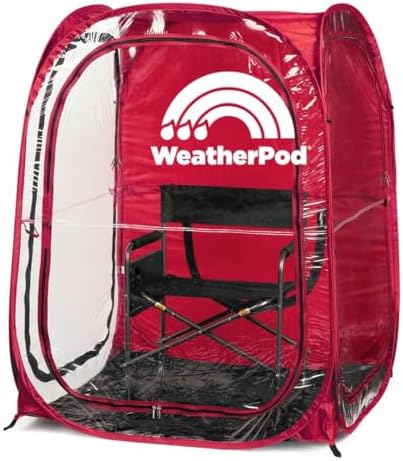 Кемпинговый тент WeatherPod® MyPod™ 2XL для 1-2 человек с защитой от дождя и ветра, 270° видимость Under the Weather