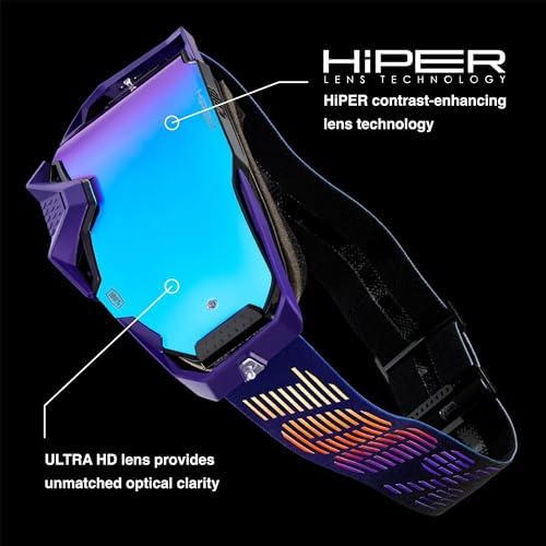 Лыжные очки Unisex с защитой от ударов и линзой Ultra HD, с носовой защитой, Прозрачные 100%