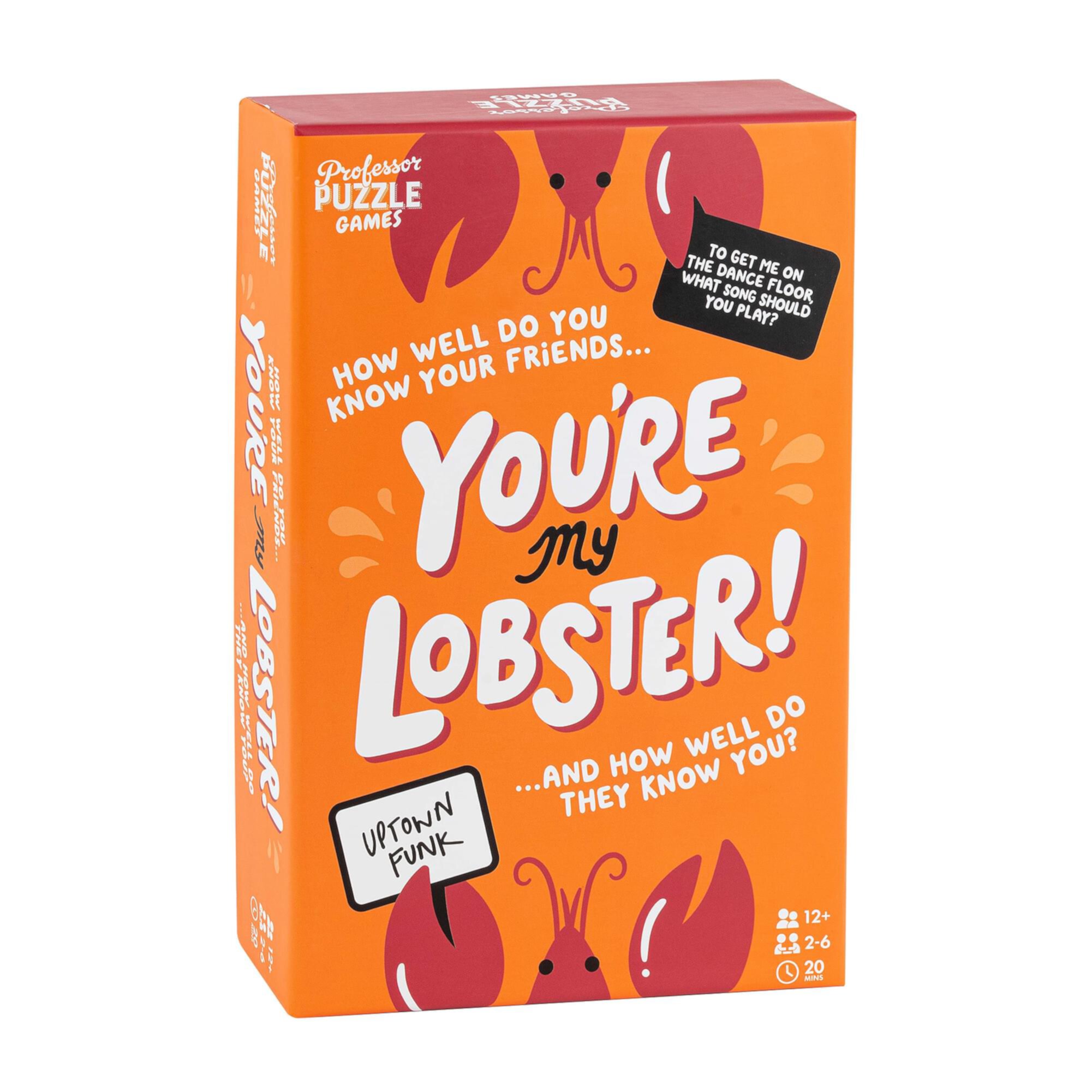 Youre My Lobster Game | 2-6 Players PROFESSOR PUZZLE