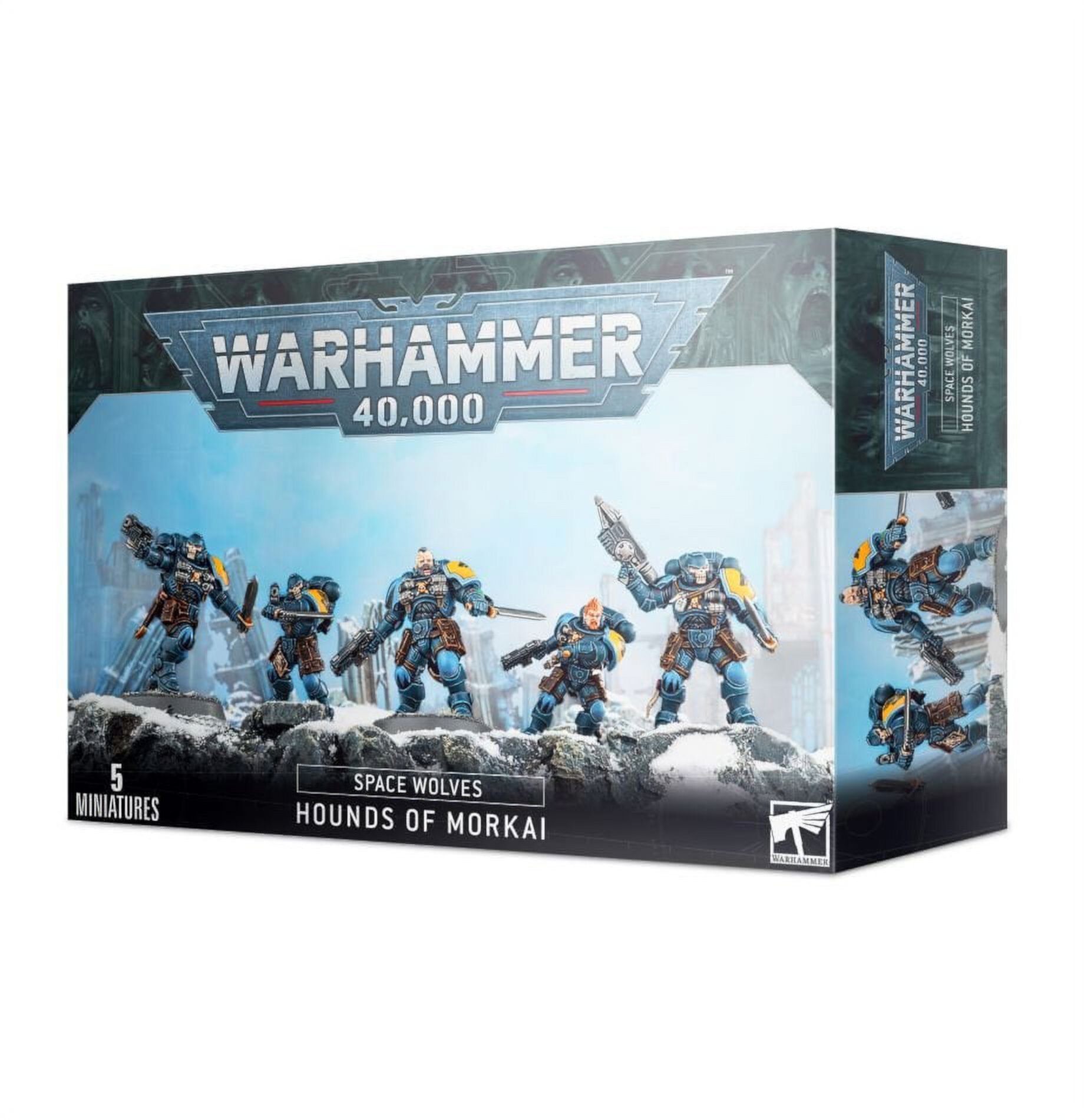 Games Workshop Space Lobos Perros de Morkai Warhammer 40k Miniaturas Games Workshop