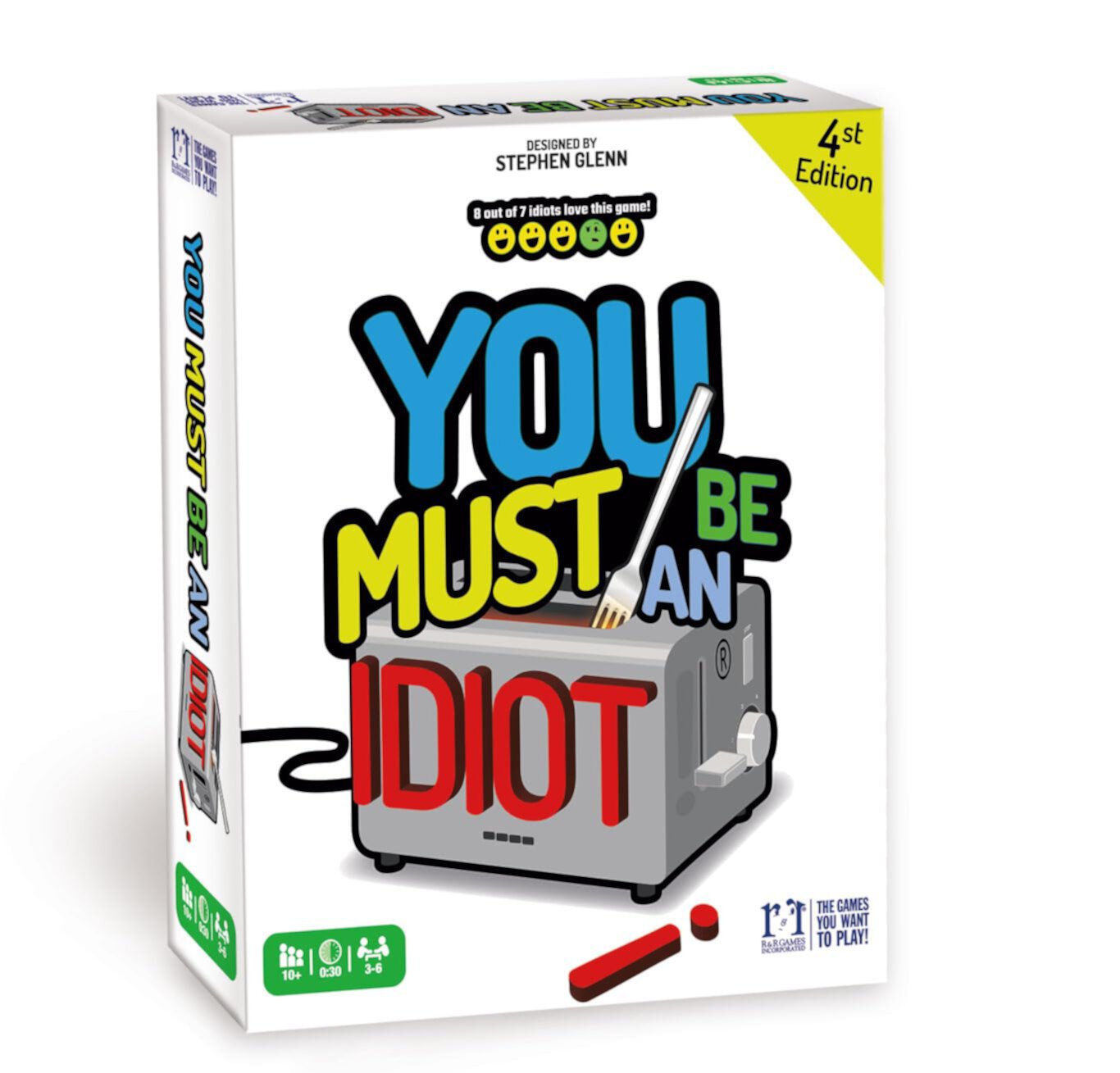 R&R Games You Must Be an Idiot Family Game ACD