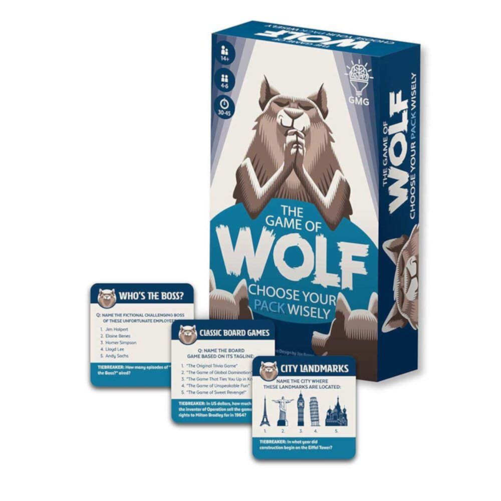 The Game of Wolf Board Game for Ages 14 and up, from Asmodee Asmodee