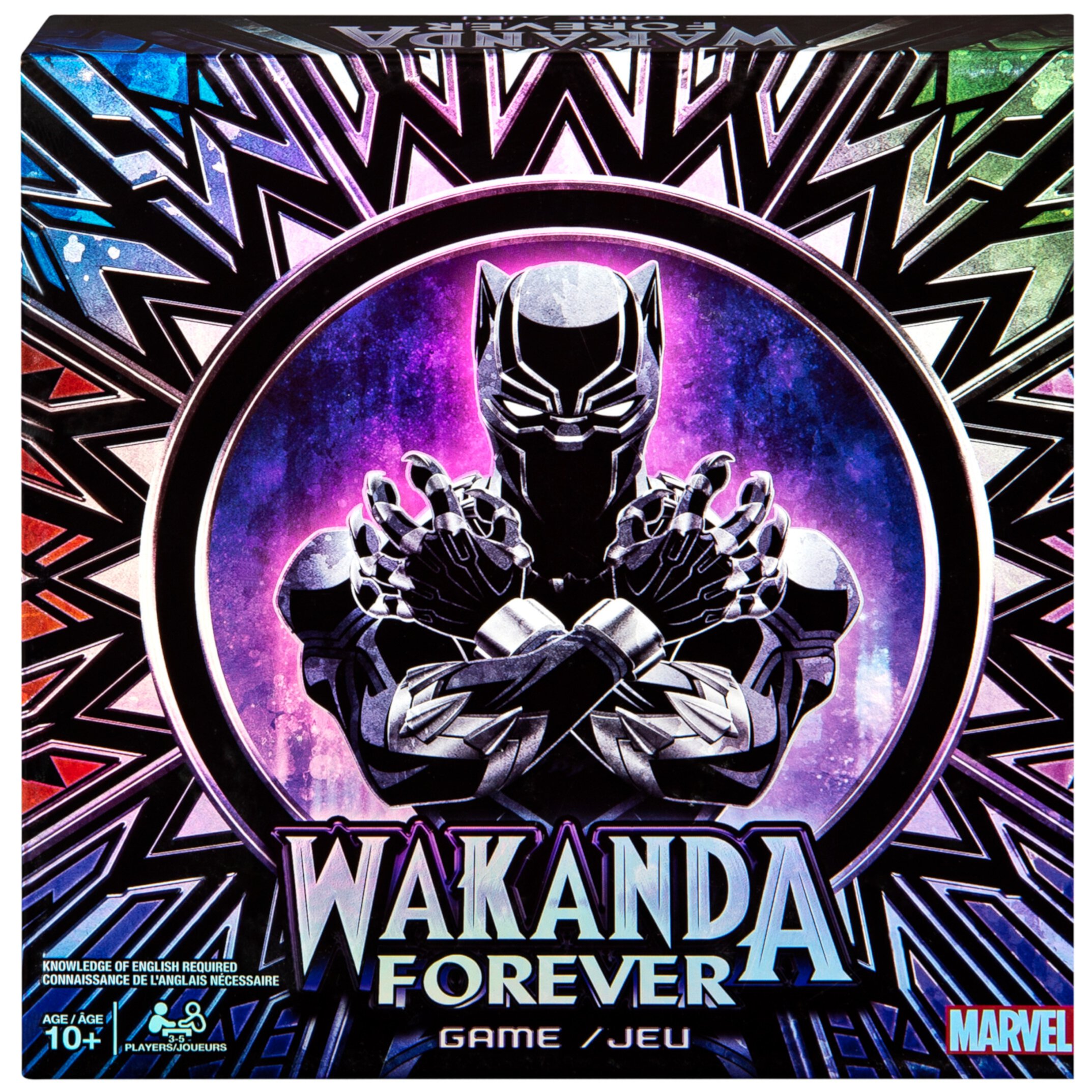 Marvel Wakanda Forever, Black Panther Dice-Rolling Fast-Paced Game for Families, Teens and Adults Ages 10 and up Spin Master Games