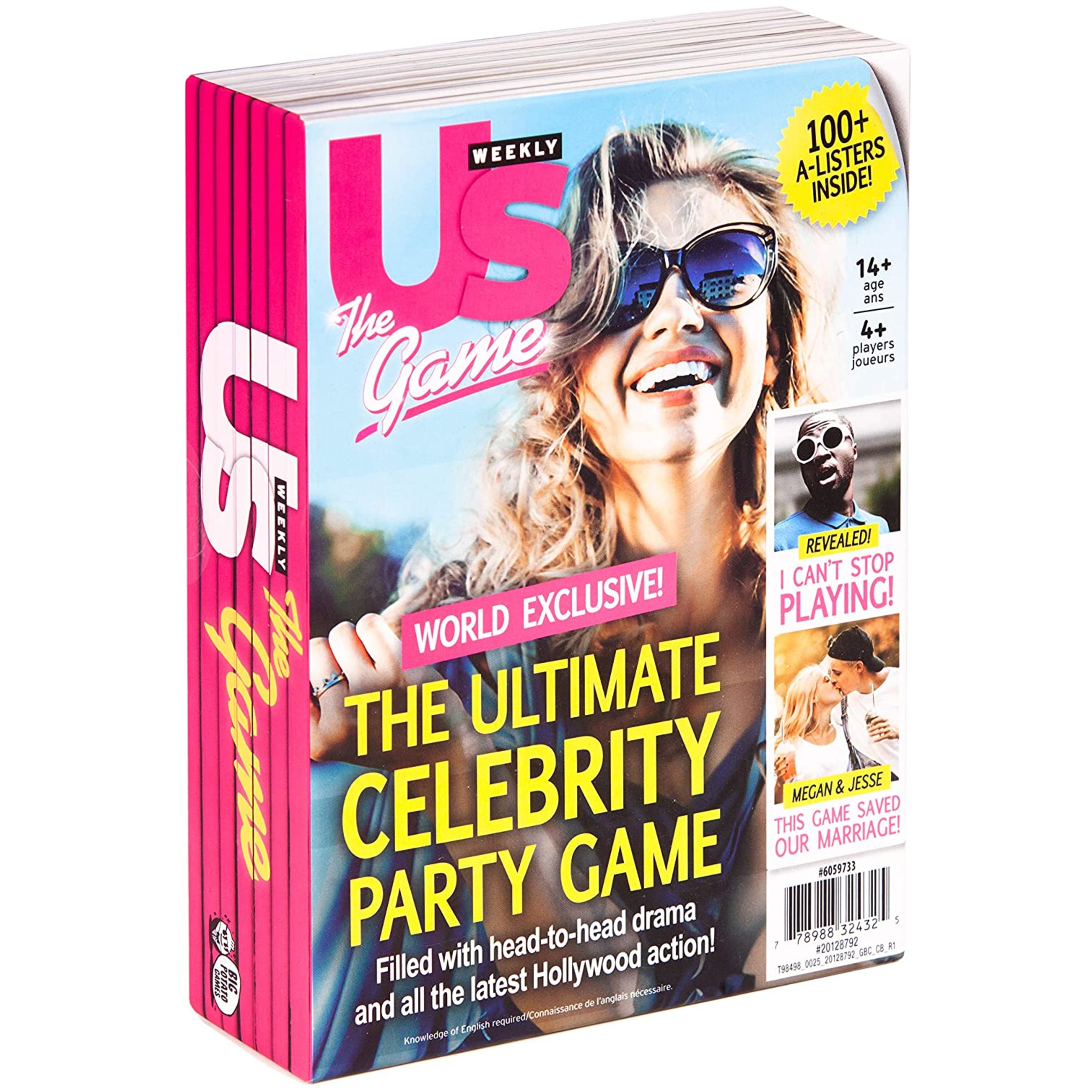 Настольная игра для вечеринки 'Us Weekly': 180 карт, для взрослых и подростков от 14 лет Spin Master Games