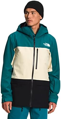 Горнолыжная куртка Men's Sickline Insulated, утепленная, Хлопок 100%, Полуобтягивающий, плечи с защитой, Серый/Синий The North Face