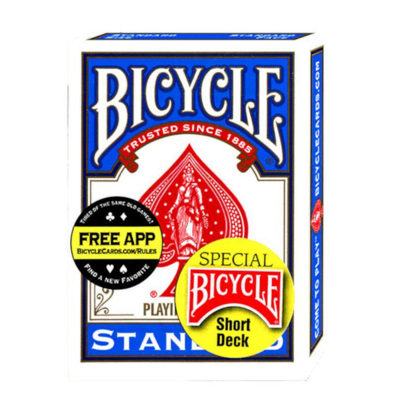 Bicycle Short Deck (Blue) by US Playing Card Co. - Trick Bicycle