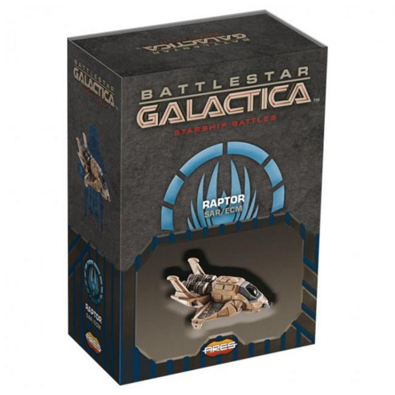 Ares Games AREBSG103A Battlestar Galactica Search & Rescue Electronic Counter Measures Game Raptor Ares Games