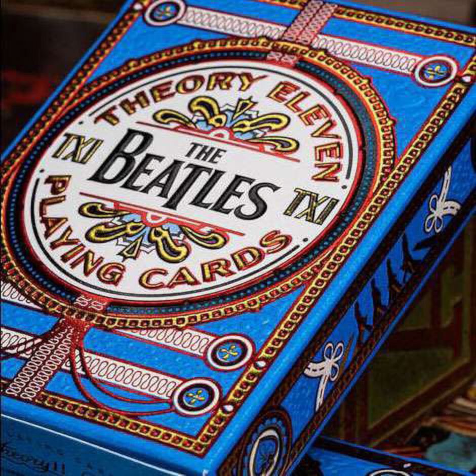 The Beatles Sgt. Pepper's Lonely Hearts Club Band Paul McCartney Premium Playing Cards (Blue) Theory11