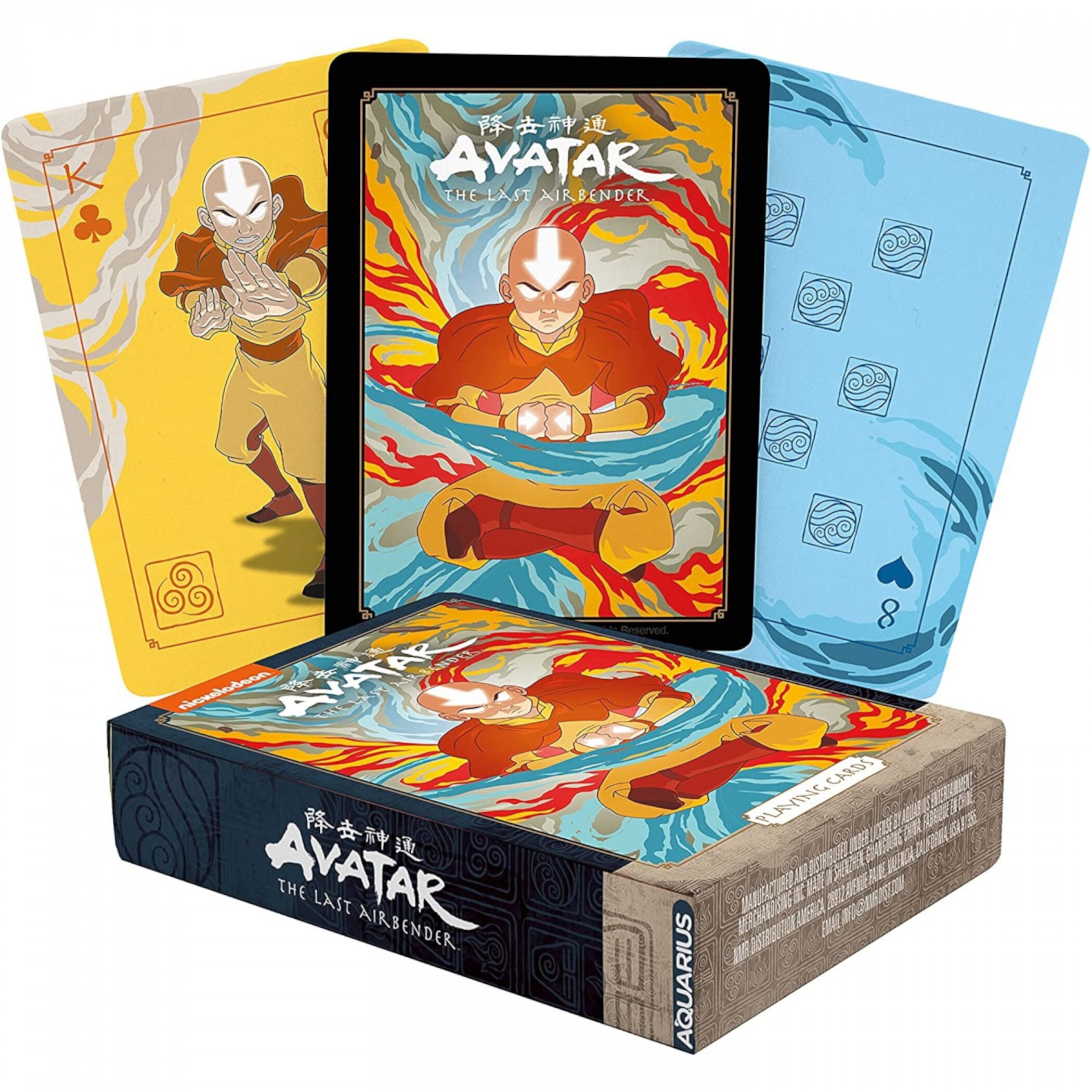 Avatar The Last Airbender Playing Cards Avatar: The Last Airbender