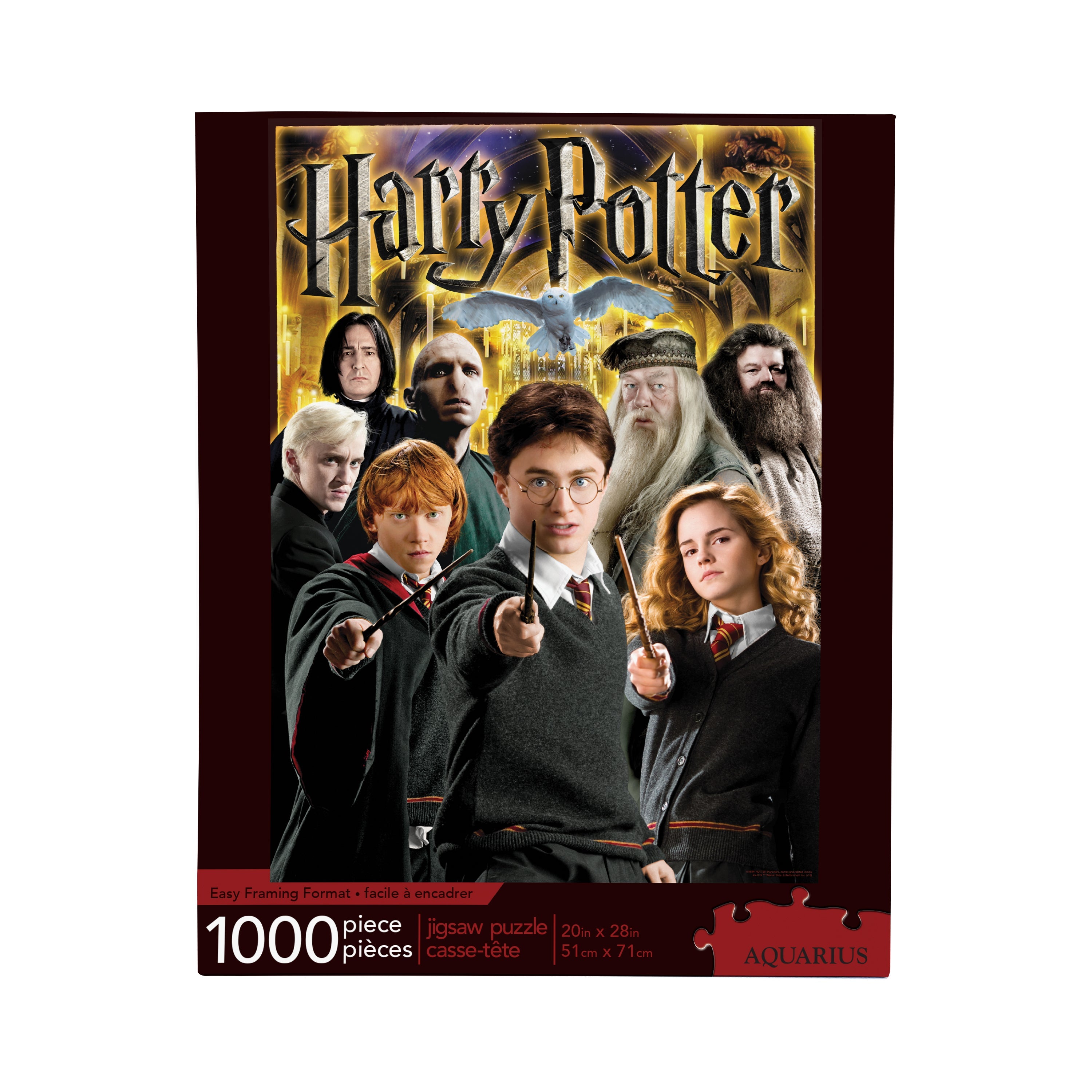 AQUARIUS Harry Potter Collage 1000-Piece Jigsaw Puzzle Aquarius