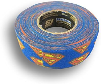 New Renfrew 1 Roll Superman Logo Ice Hockey Stick Blade Shaft Sports TAPE 24mmx18m Renfrew