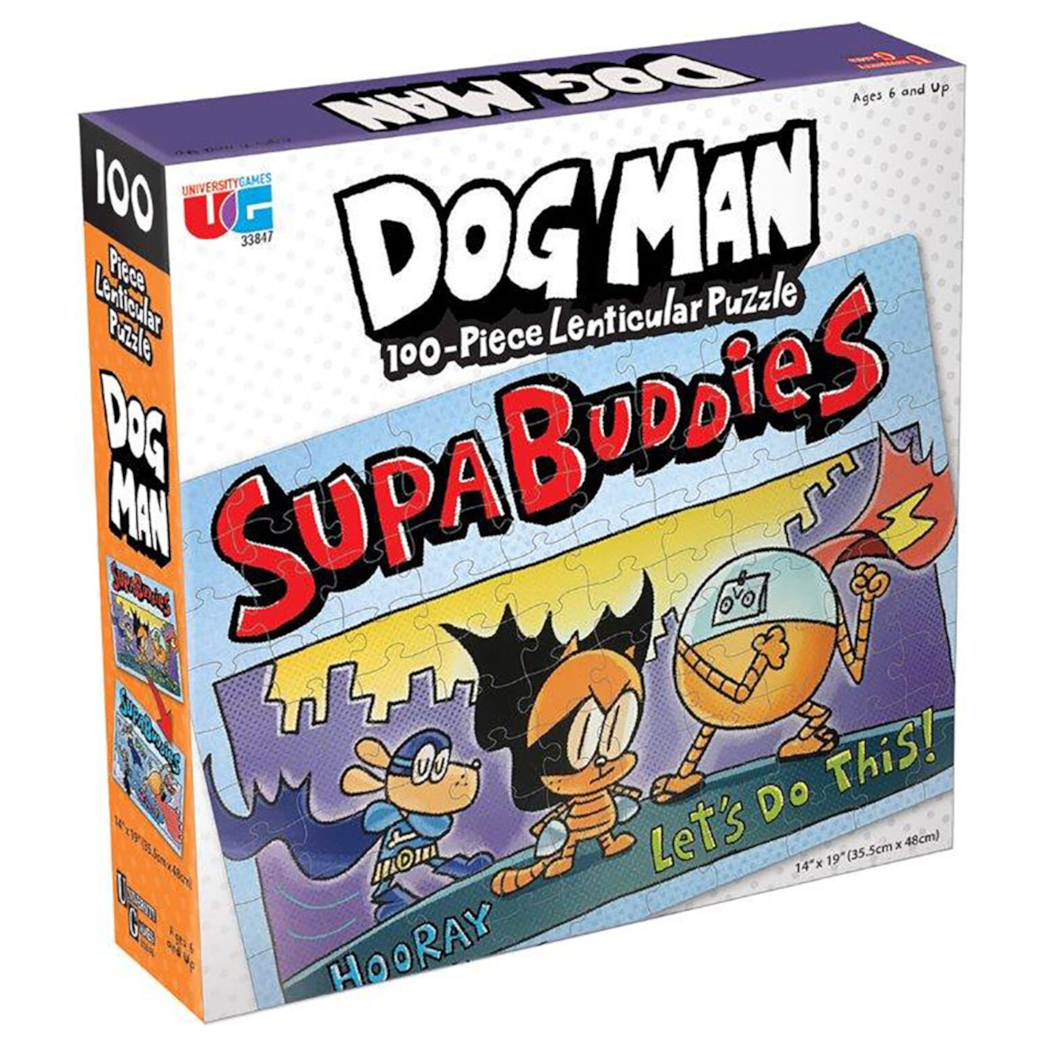 University Games Dog Man Supa Buddies Puzzle University Games