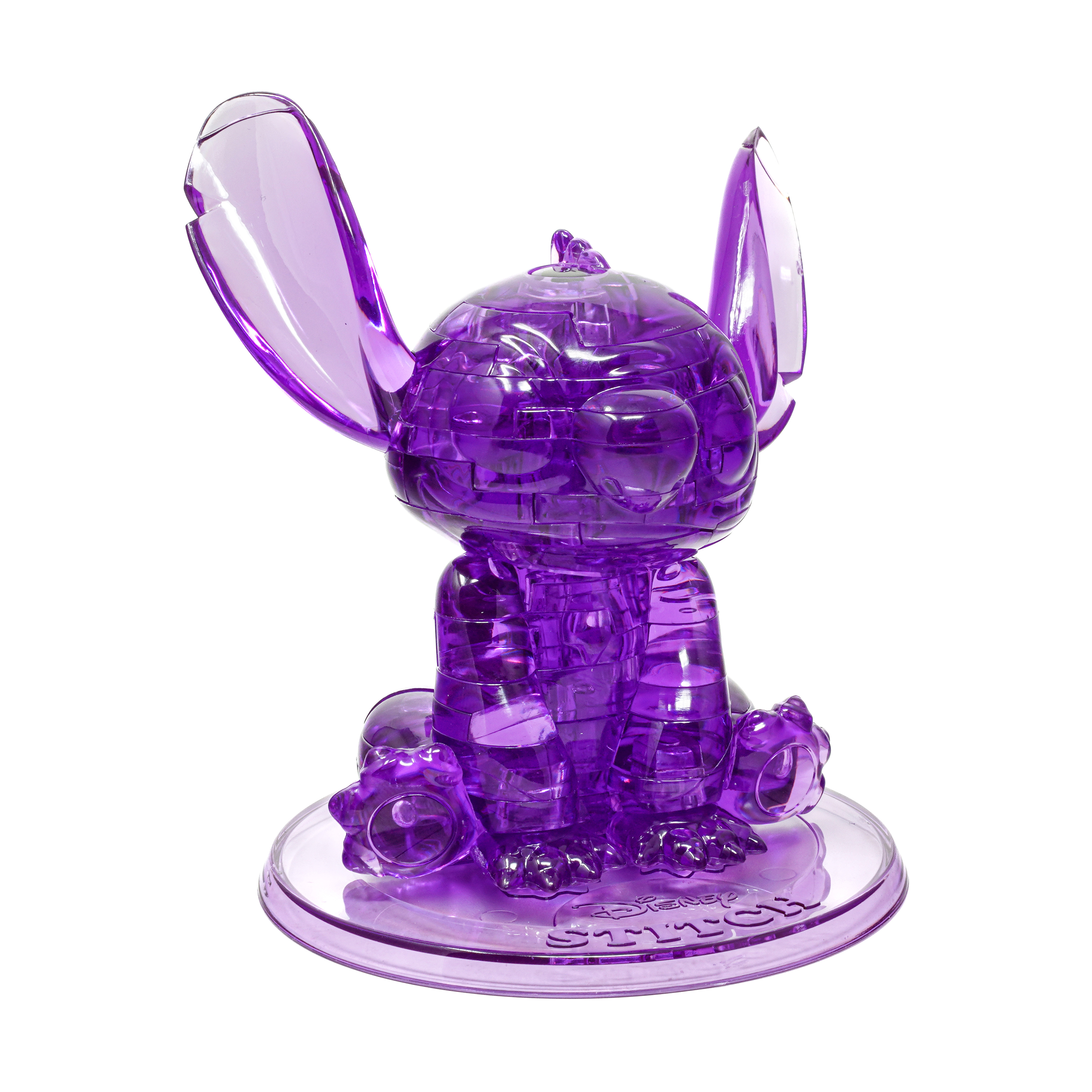 AreYouGame.com 3D Crystal Puzzle - Disney Stitch (Purple): 43 Pcs AreYouGame.com