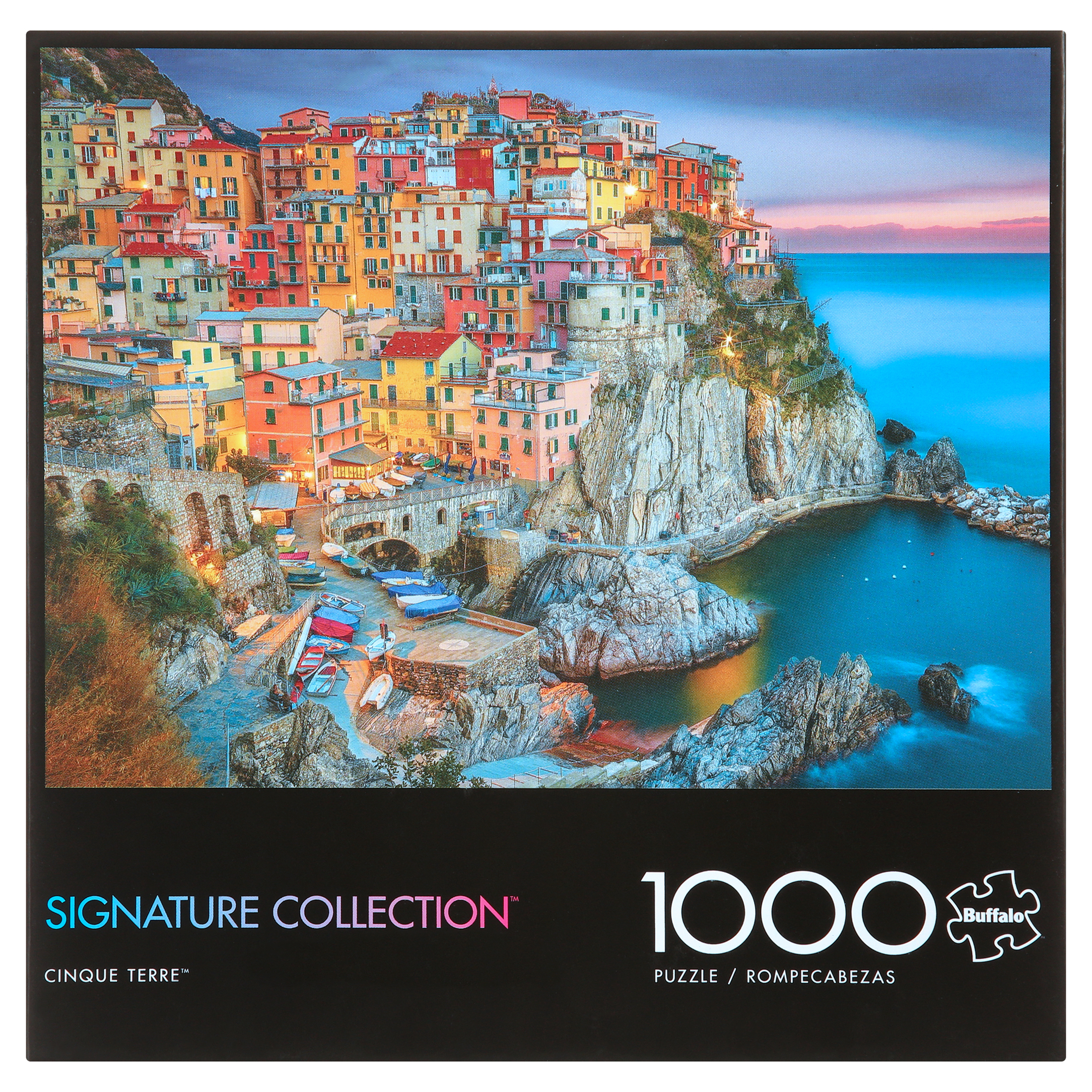 Buffalo Games Signature Collection Cinque Terre 1000-Piece Interlocking Jigsaw Puzzle for Adults Ages 14+ Buffalo Games